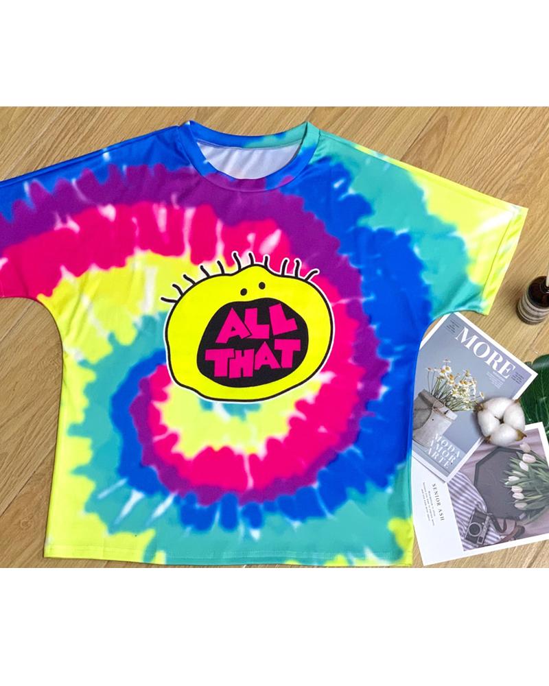 Color Graffiti T-shirt测试