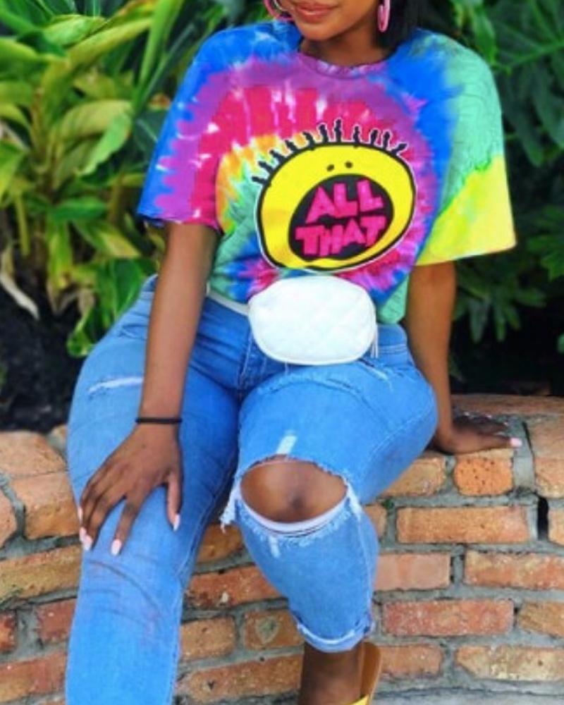 Color Graffiti T-shirt测试