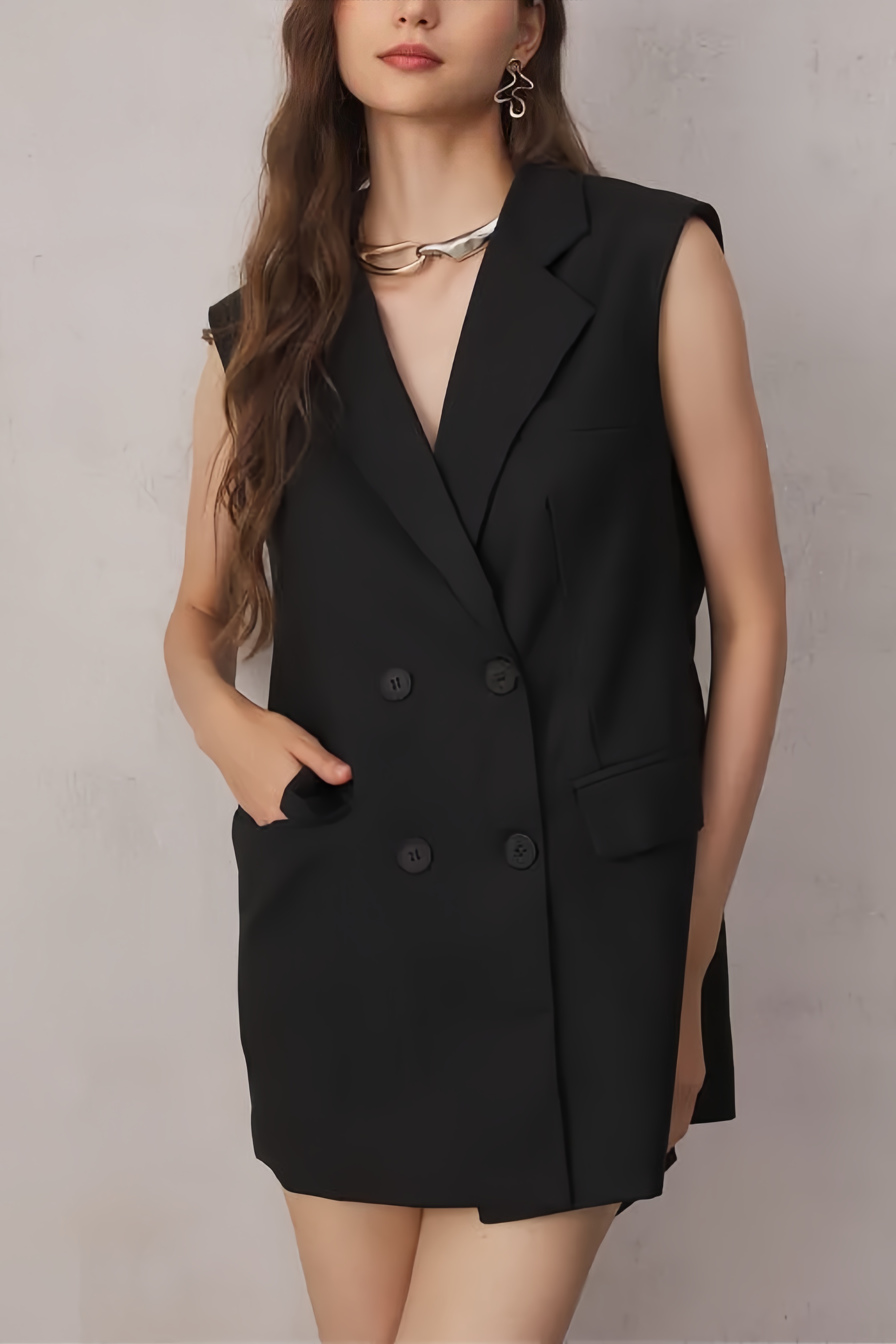 Wisteria Bow Backless Sleeveless Mini Dress