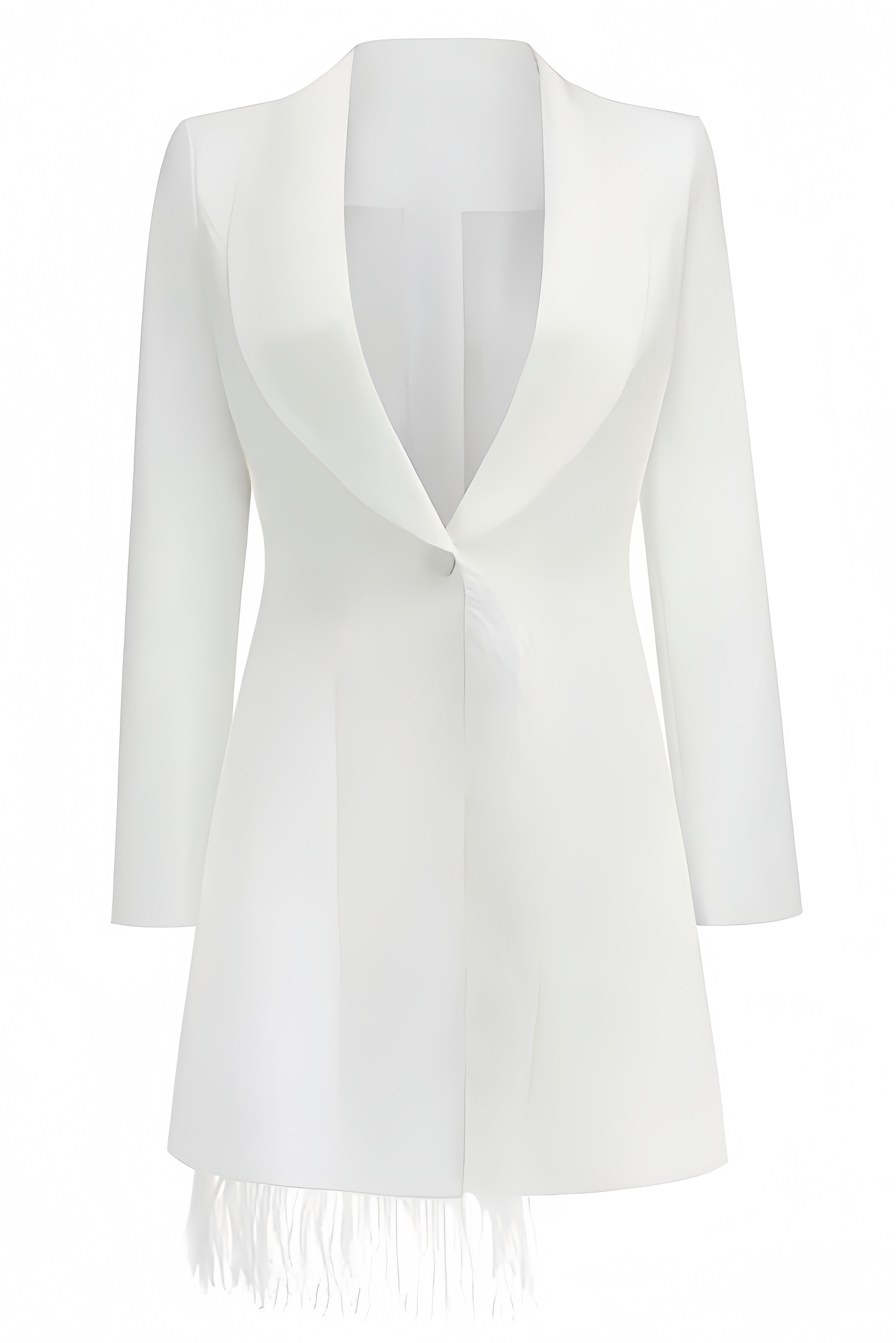 Aliya Feather Patchwork Blazer