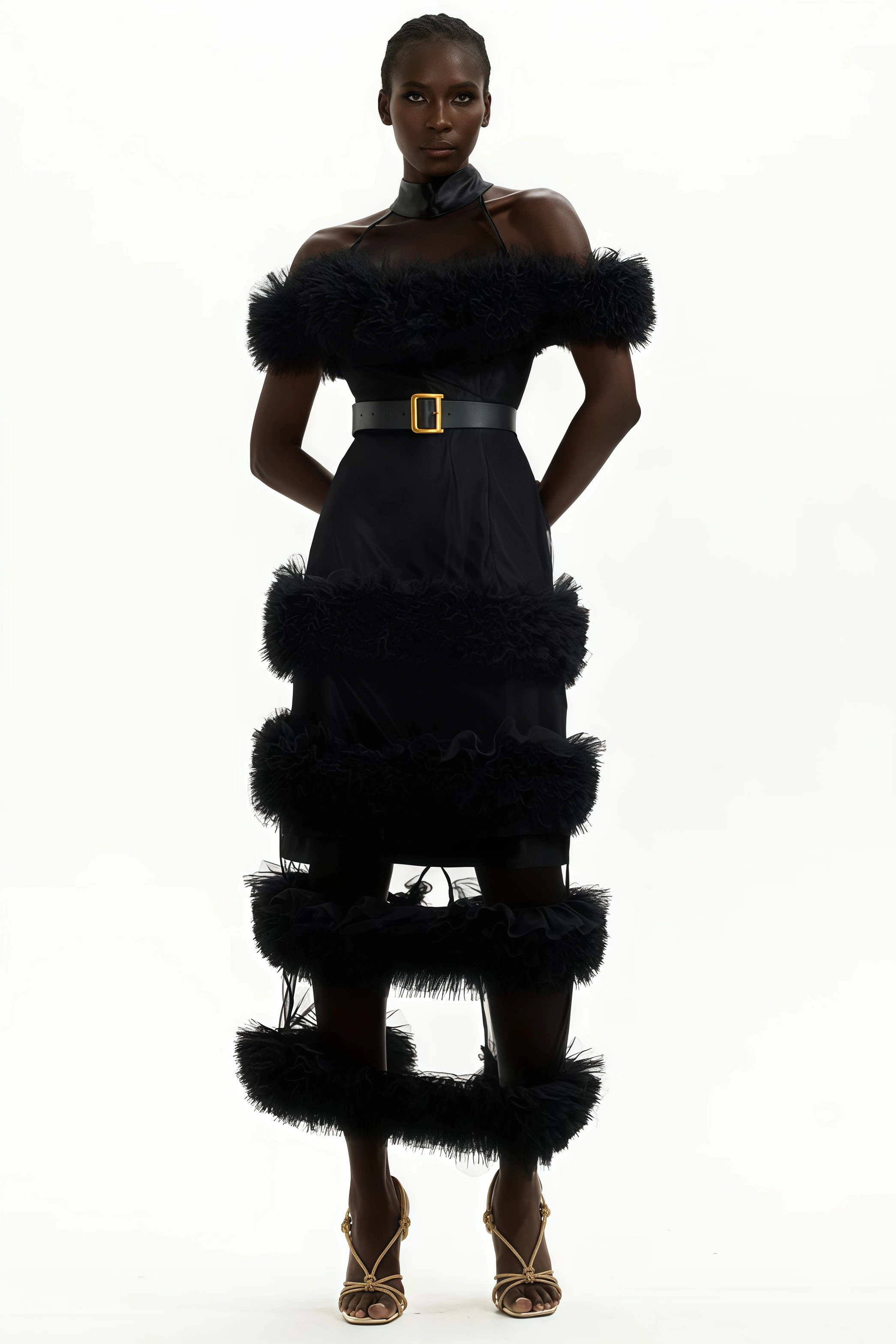 Palez Sleeveless Backless Maxi Dress