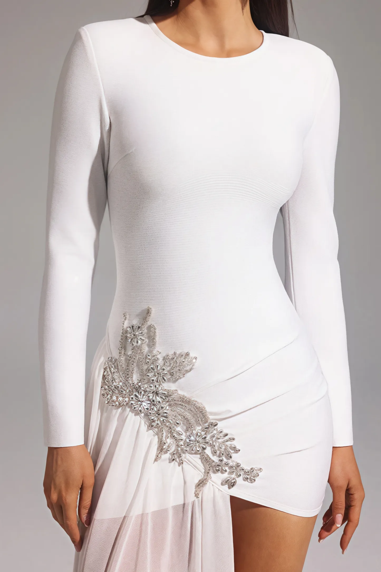 Bellatrix Diamond Bandage Mini Dress