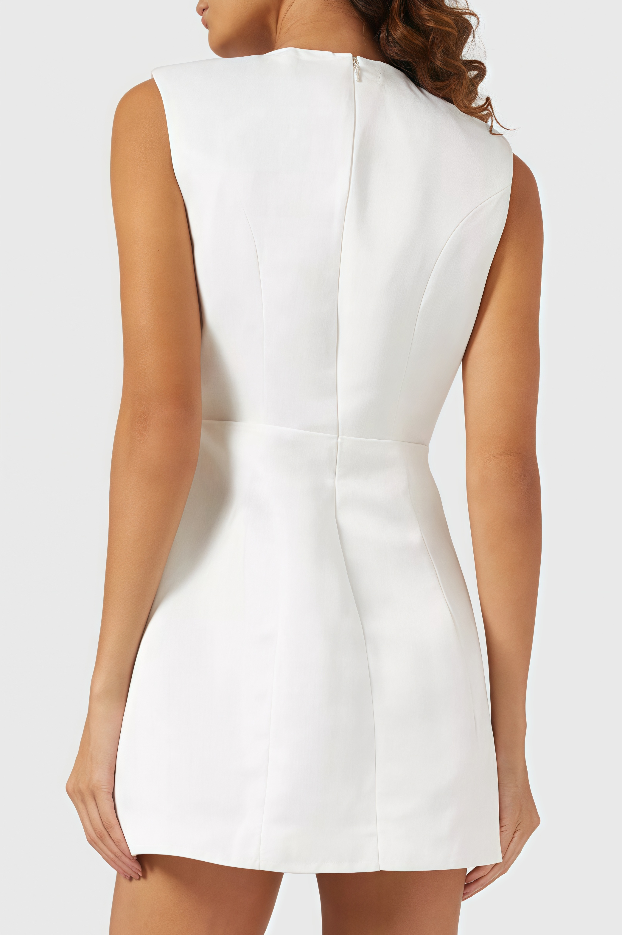 Belinda White Diamonds Mini Dress