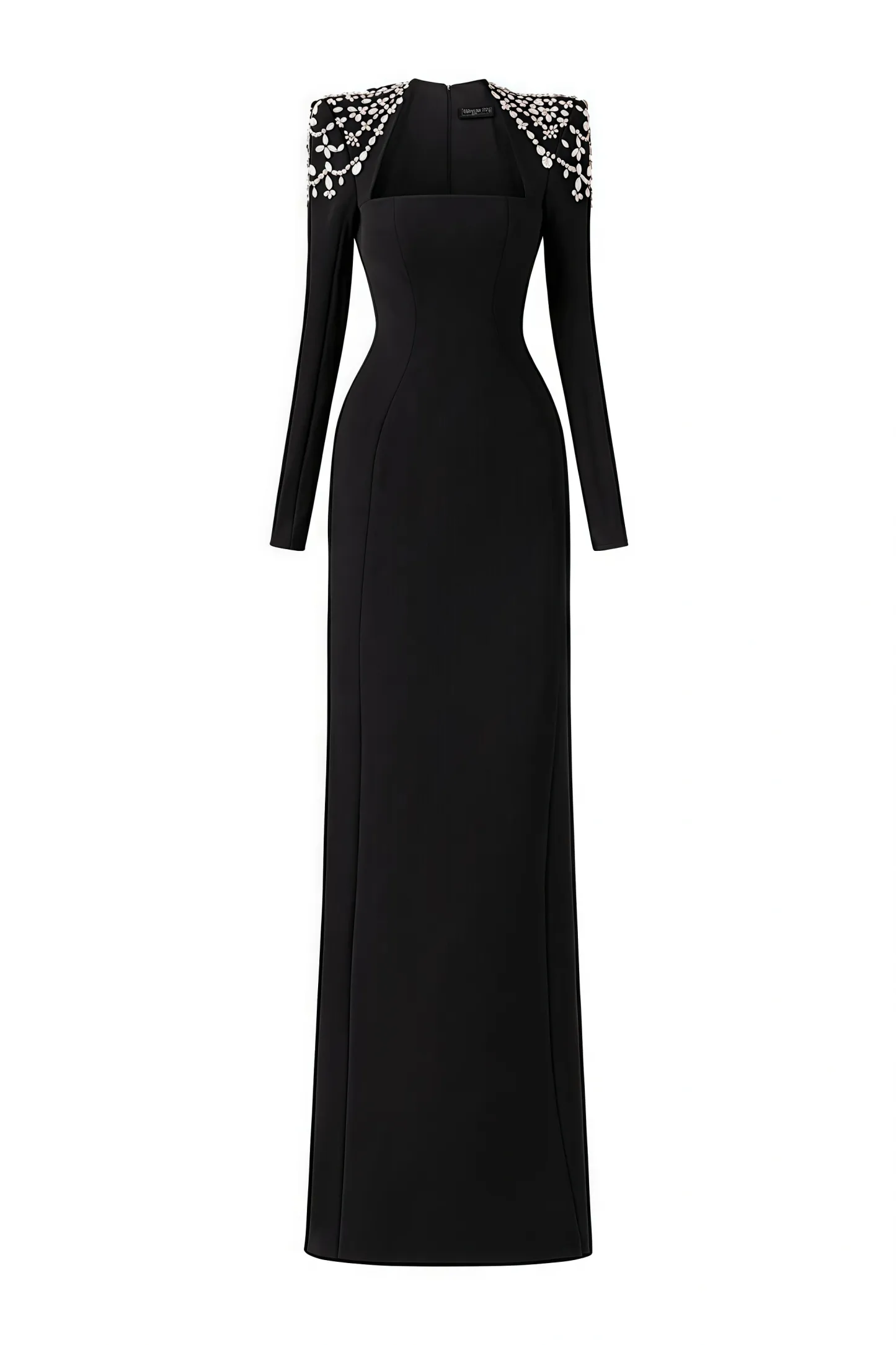 Roxany Queen Anne Neckline Maxi Dress