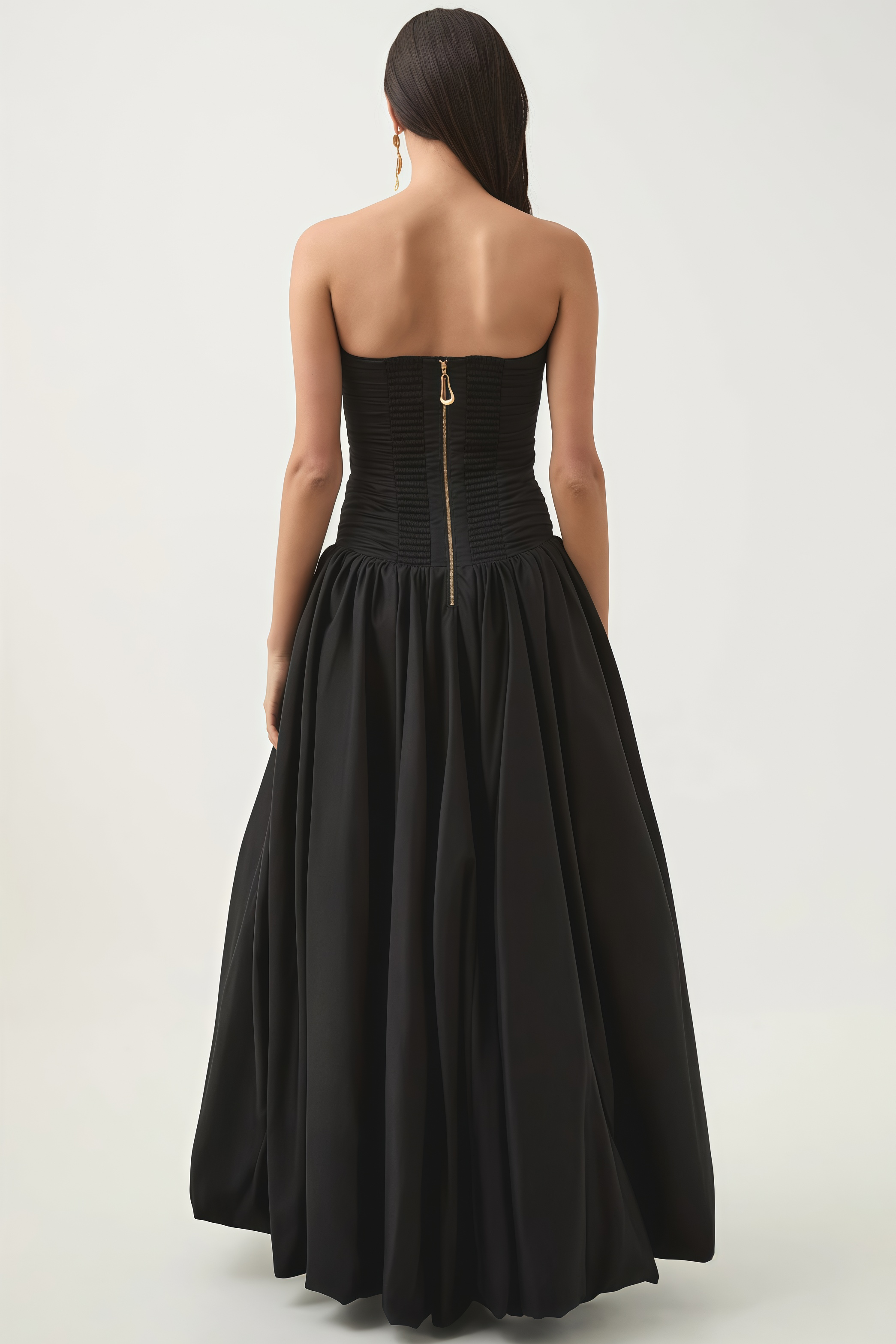 Elina Bubble Hem Maxi Dress