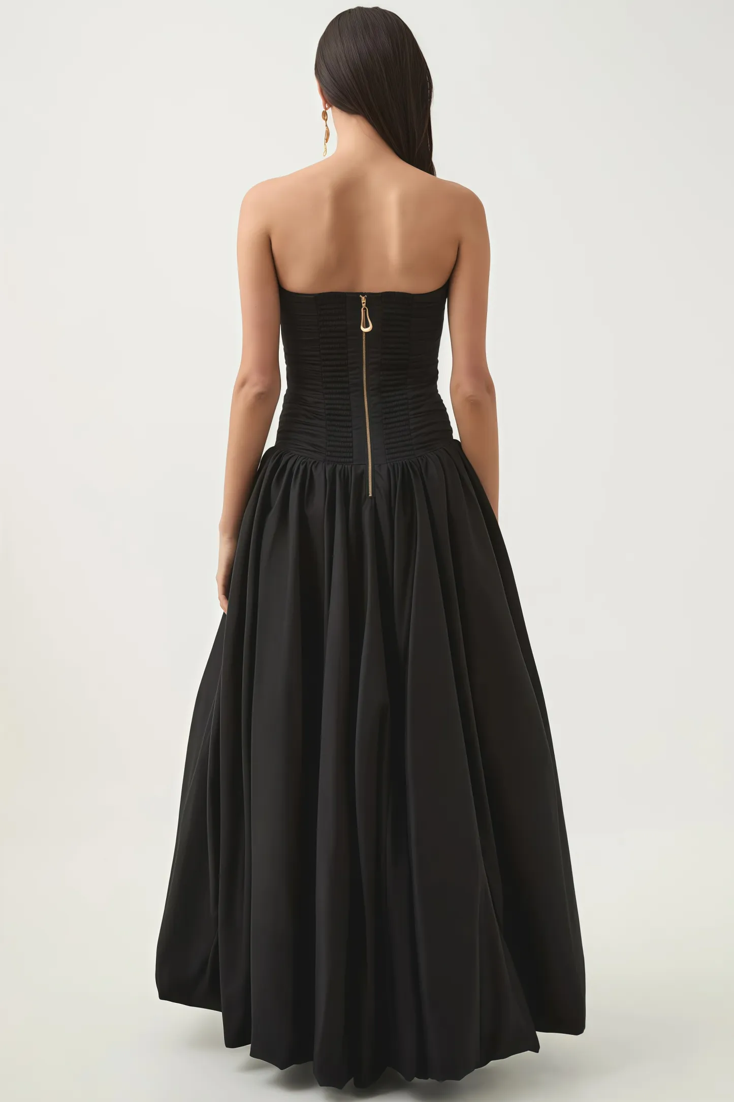 Elina Bubble Hem Maxi Dress