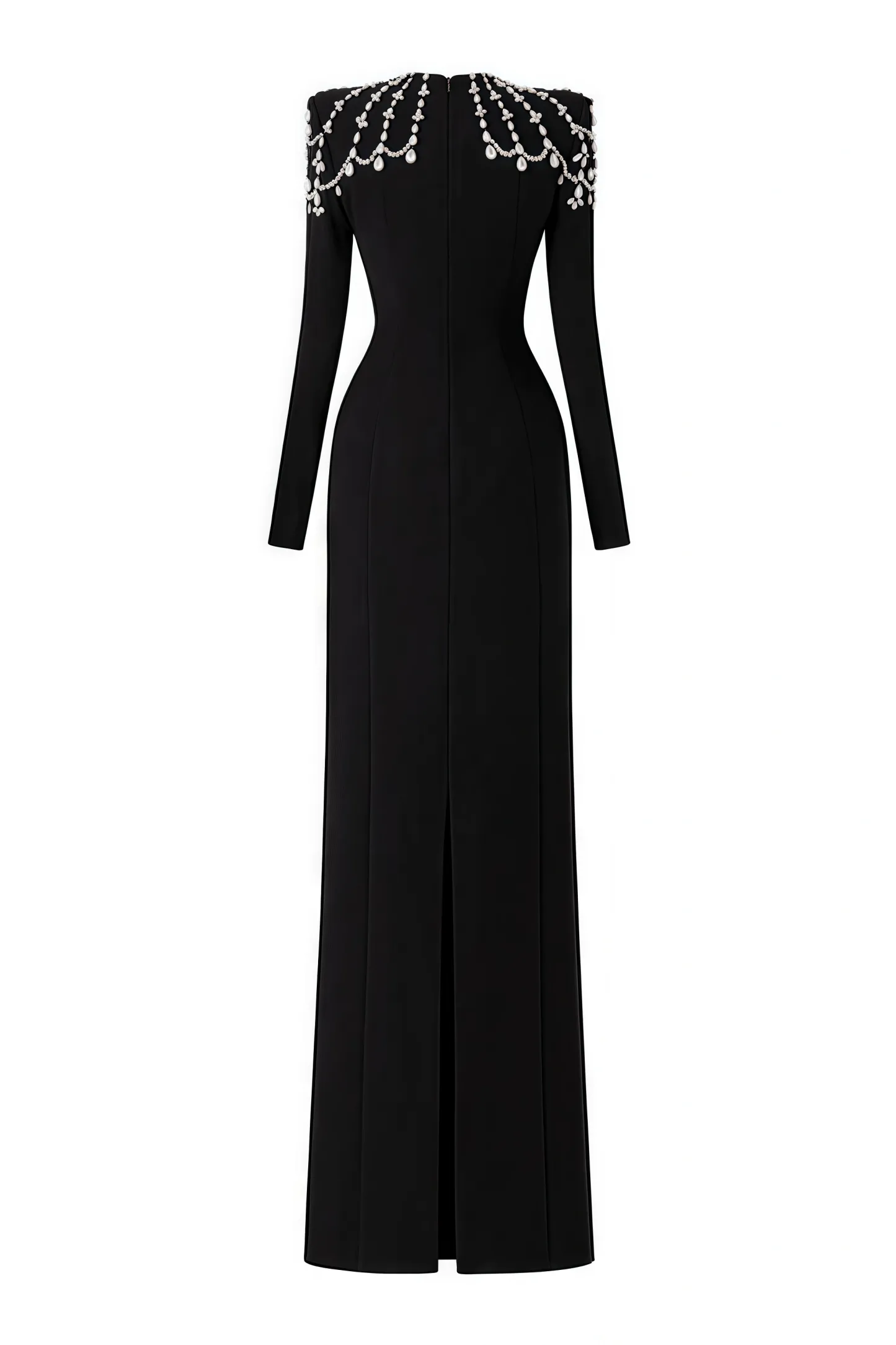 Roxany Queen Anne Neckline Maxi Dress