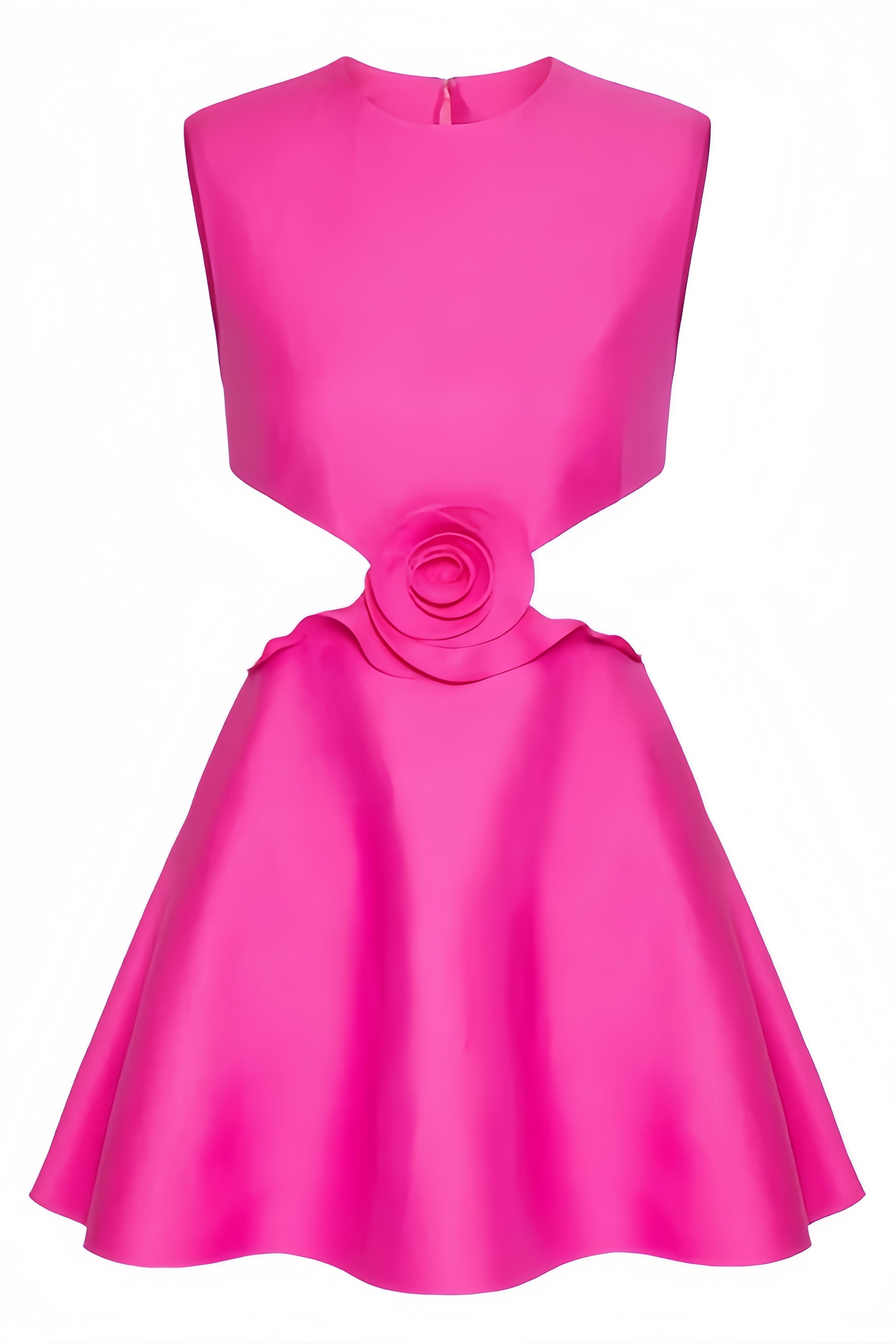 Sofya 3D Flower Cut-Out Mini Dress