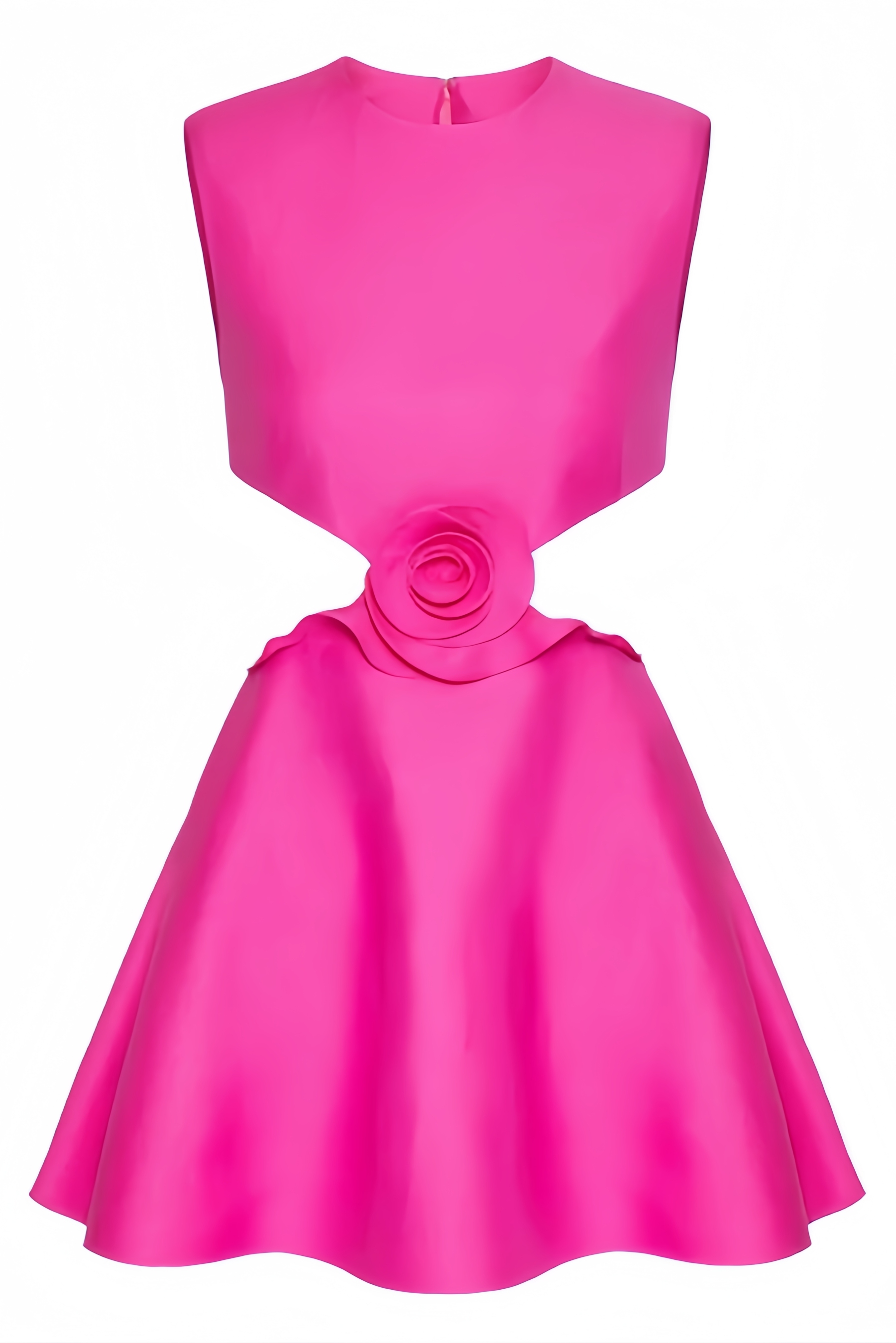 Sofya 3D Flower Cut-Out Mini Dress