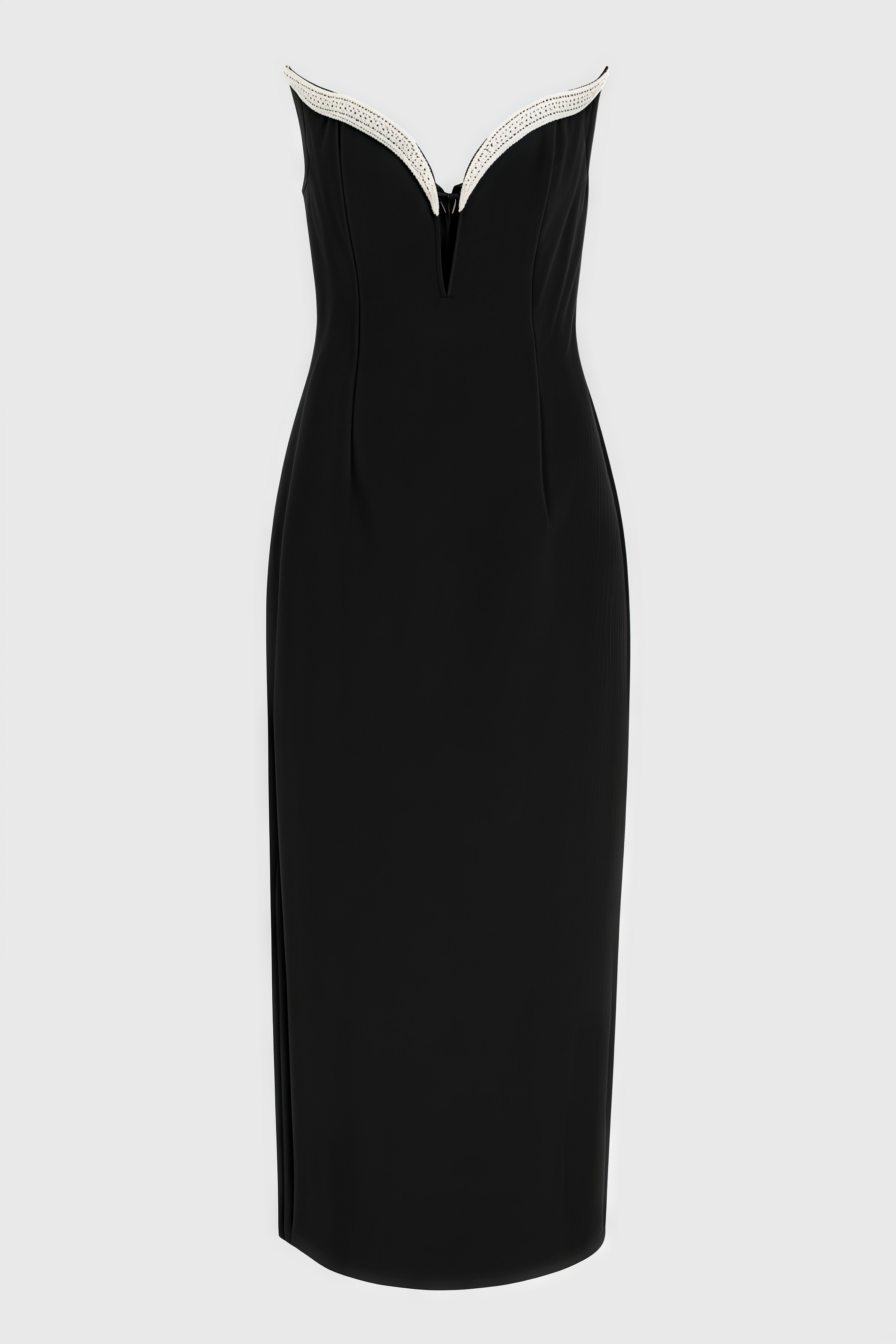 Floyd Strapless Crystal Embellished Midi Dress