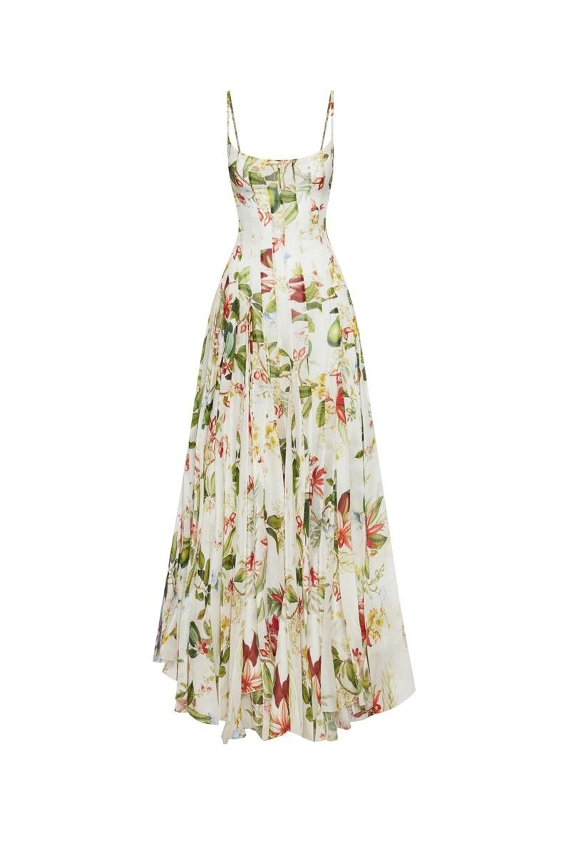 Faelyn Sleeveless Floral Maxi Dress