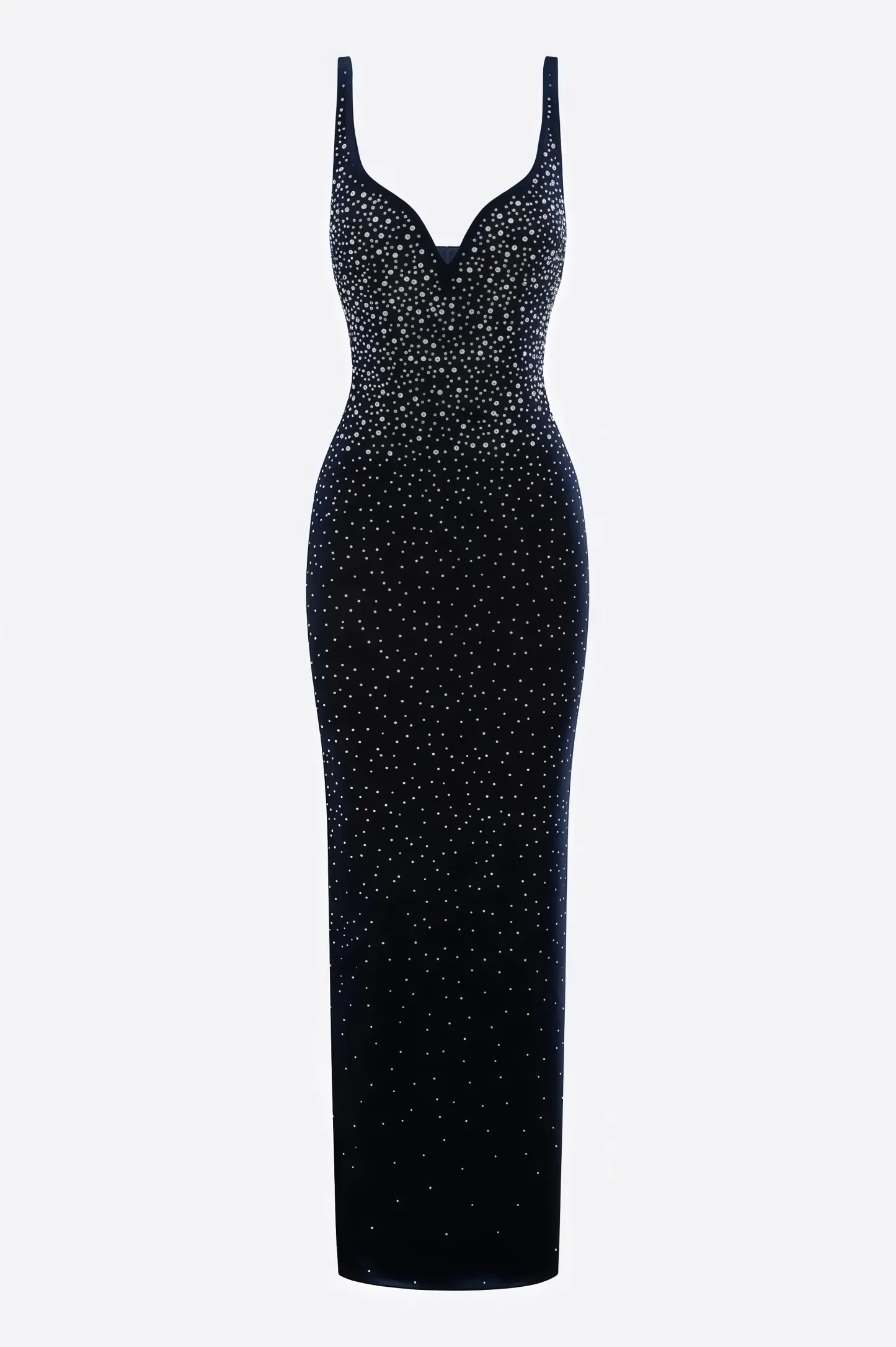 Fawke Rhinestone Sleeveless Maxi Dress