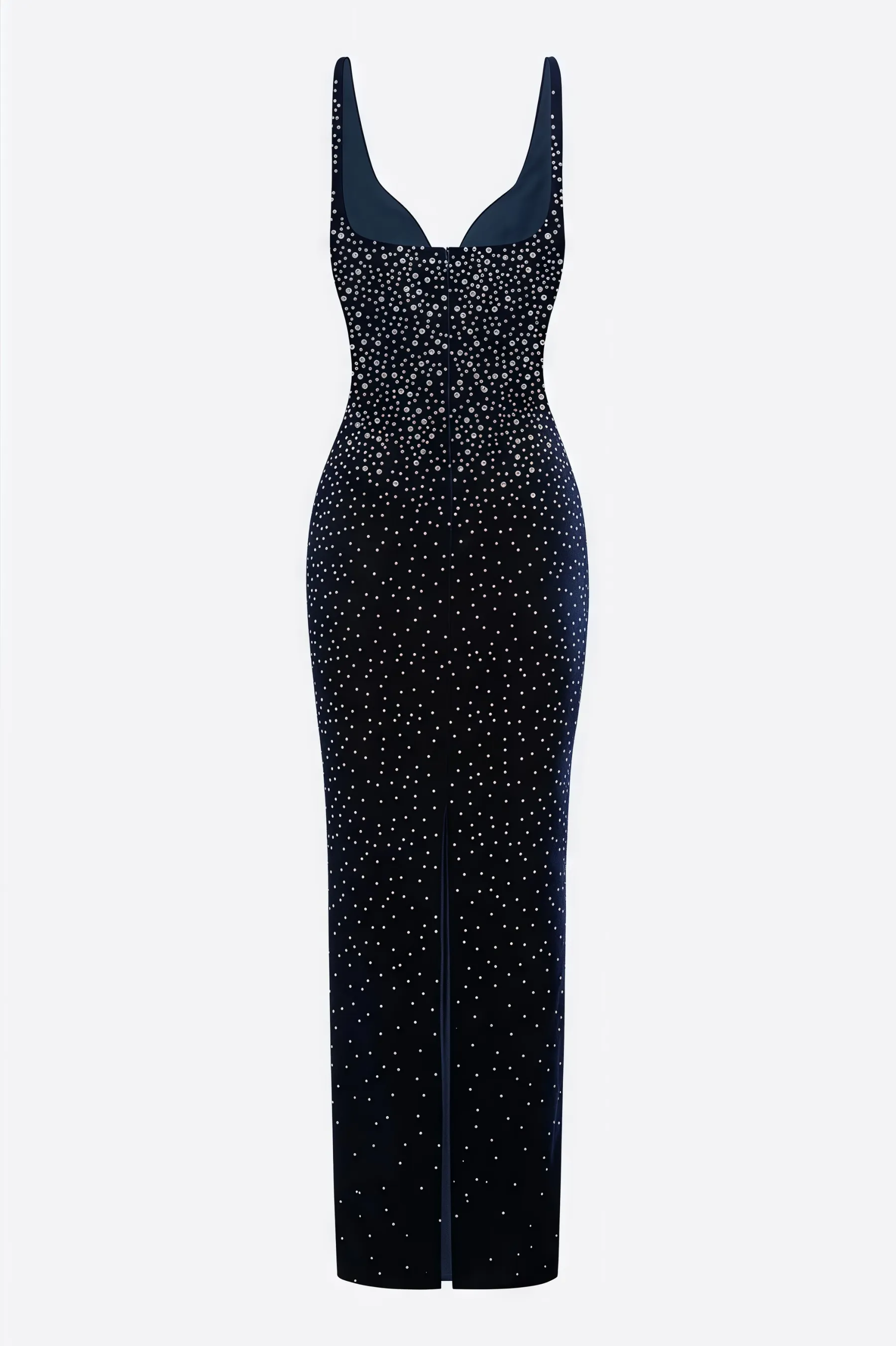 Fawke Rhinestone Sleeveless Maxi Dress