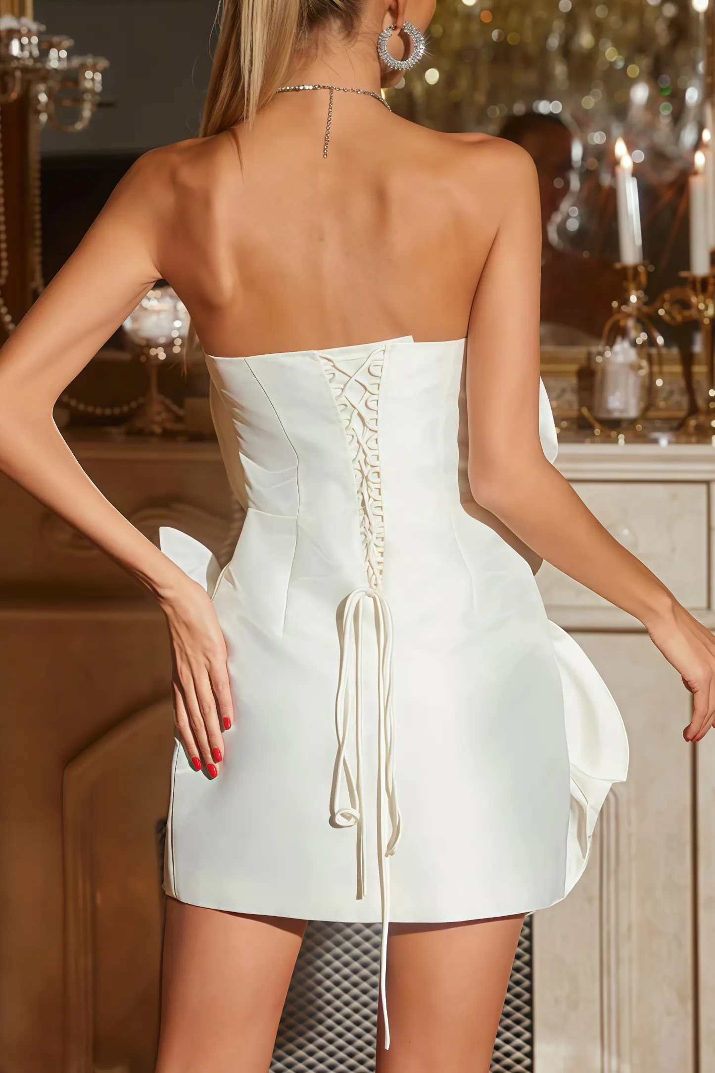 Zali Strapless Mini Dress