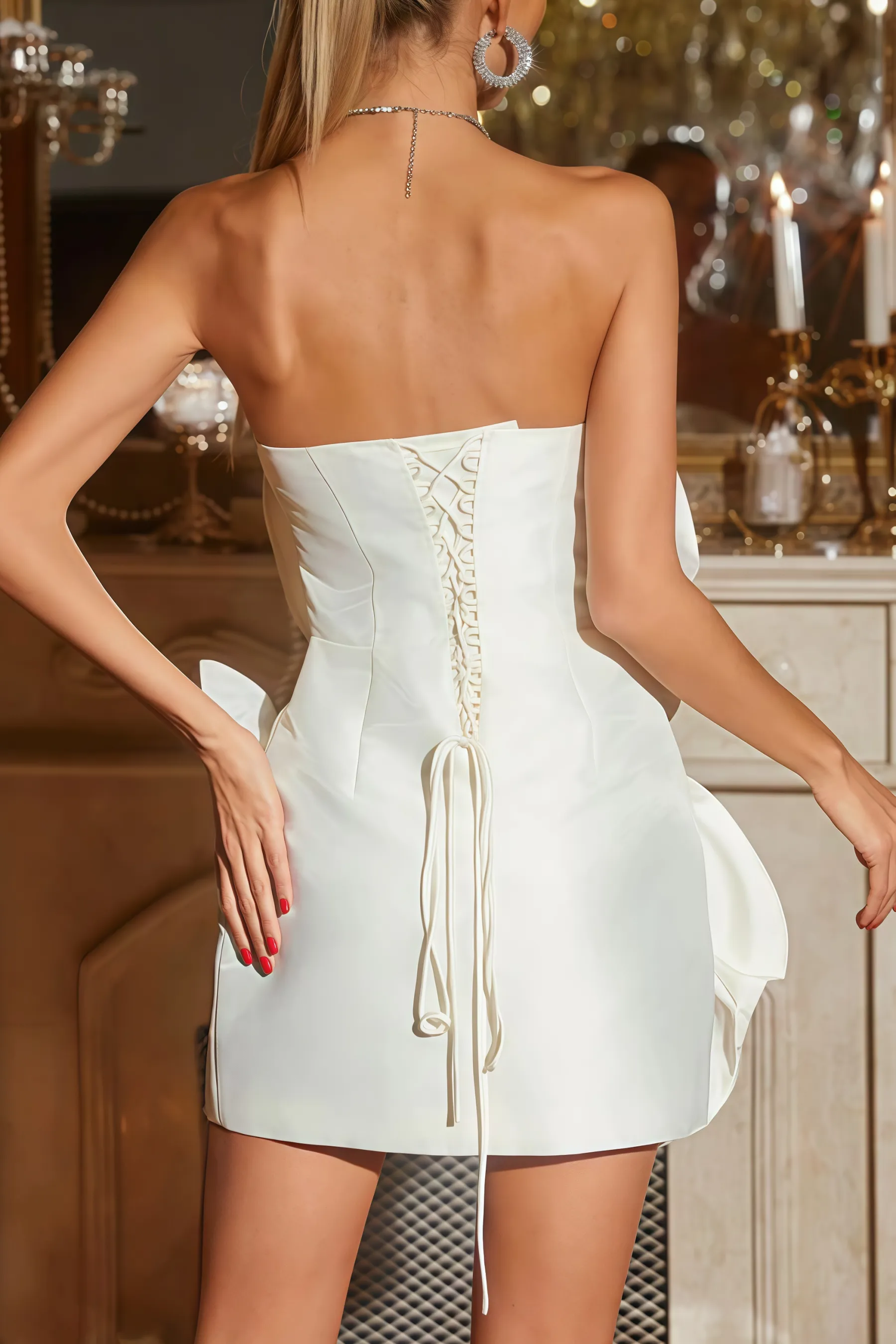 Zali Strapless Mini Dress