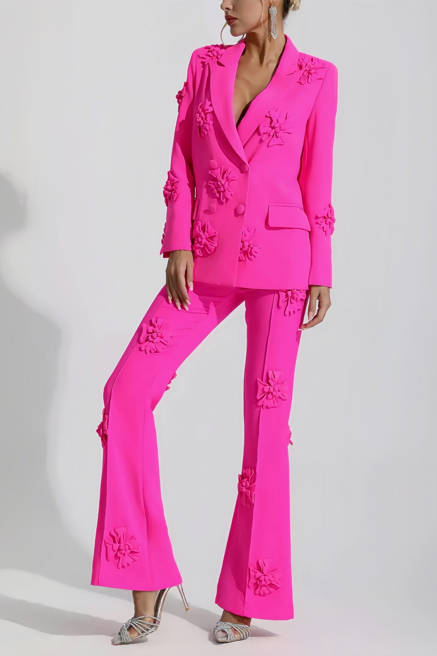 Alena Blouse jacket & trousers two-piece set
