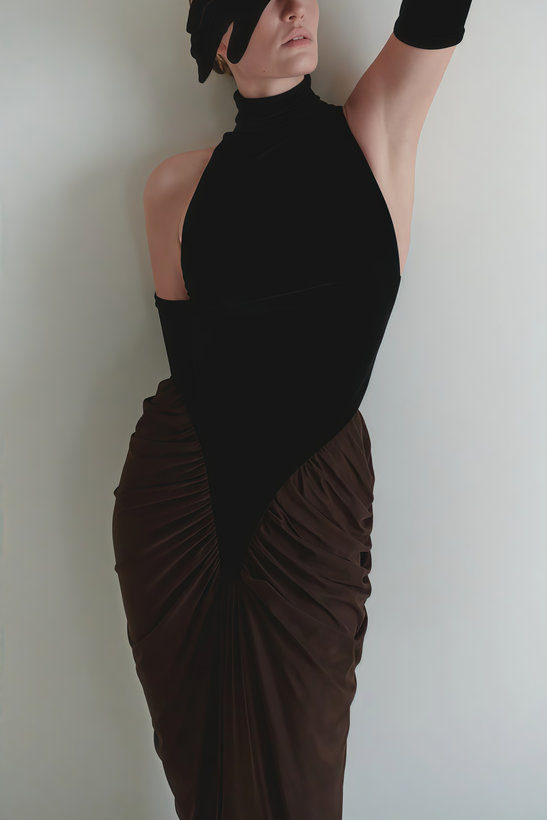 Faithan High Neck Sleeveless Maxi Dress