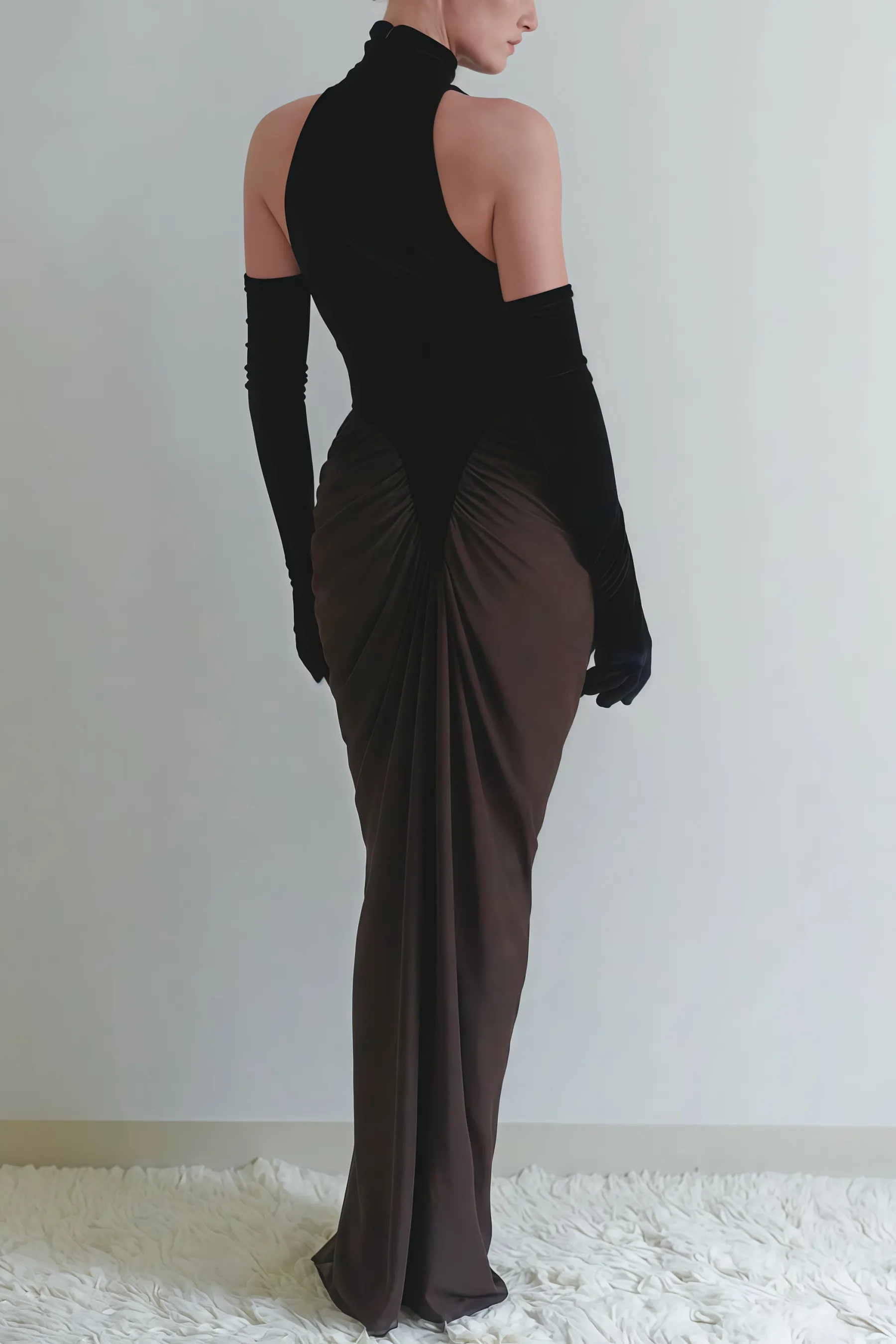 Faithan High Neck Sleeveless Maxi Dress