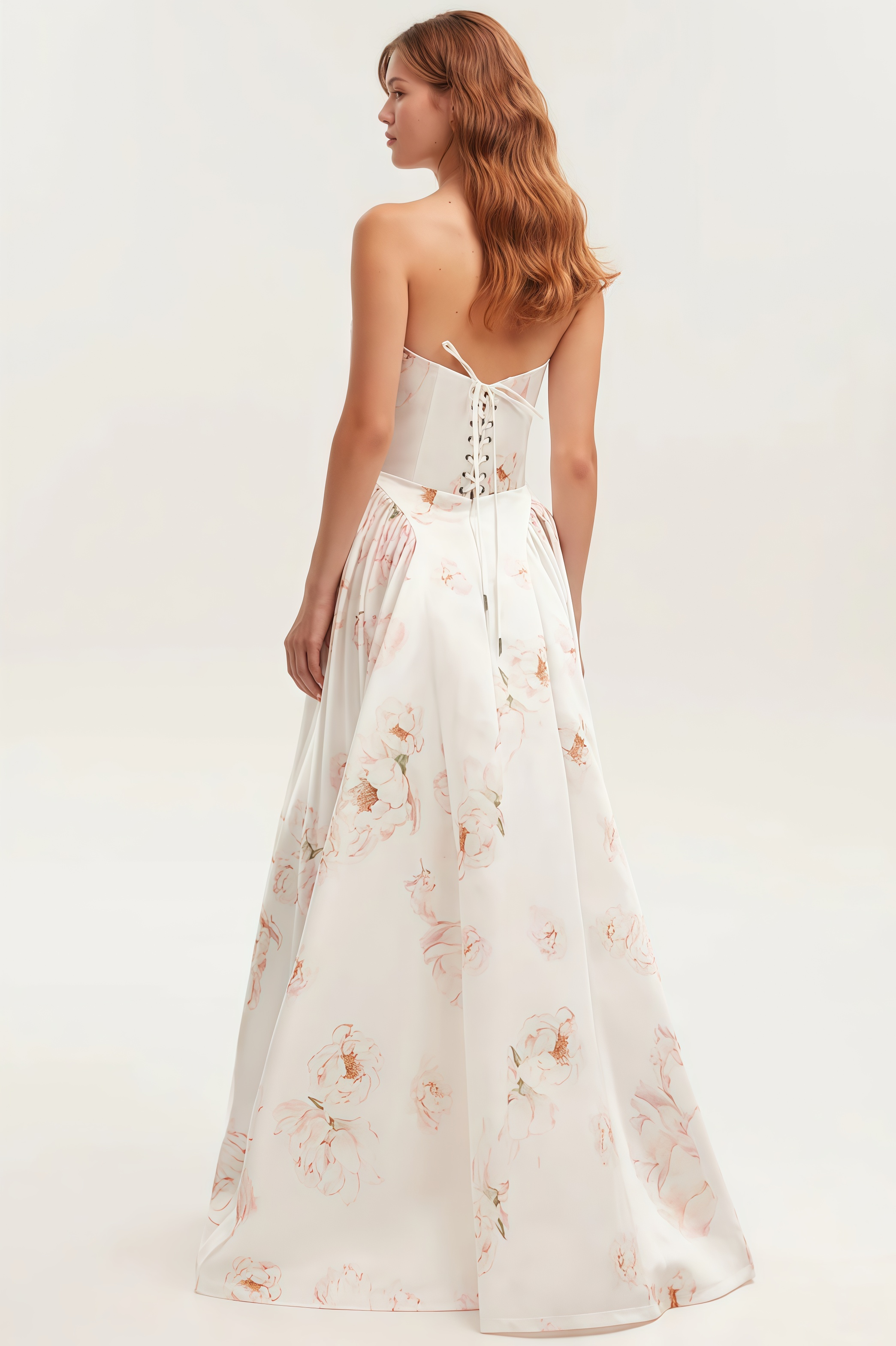 Galia Pink Peony Maxi Dress