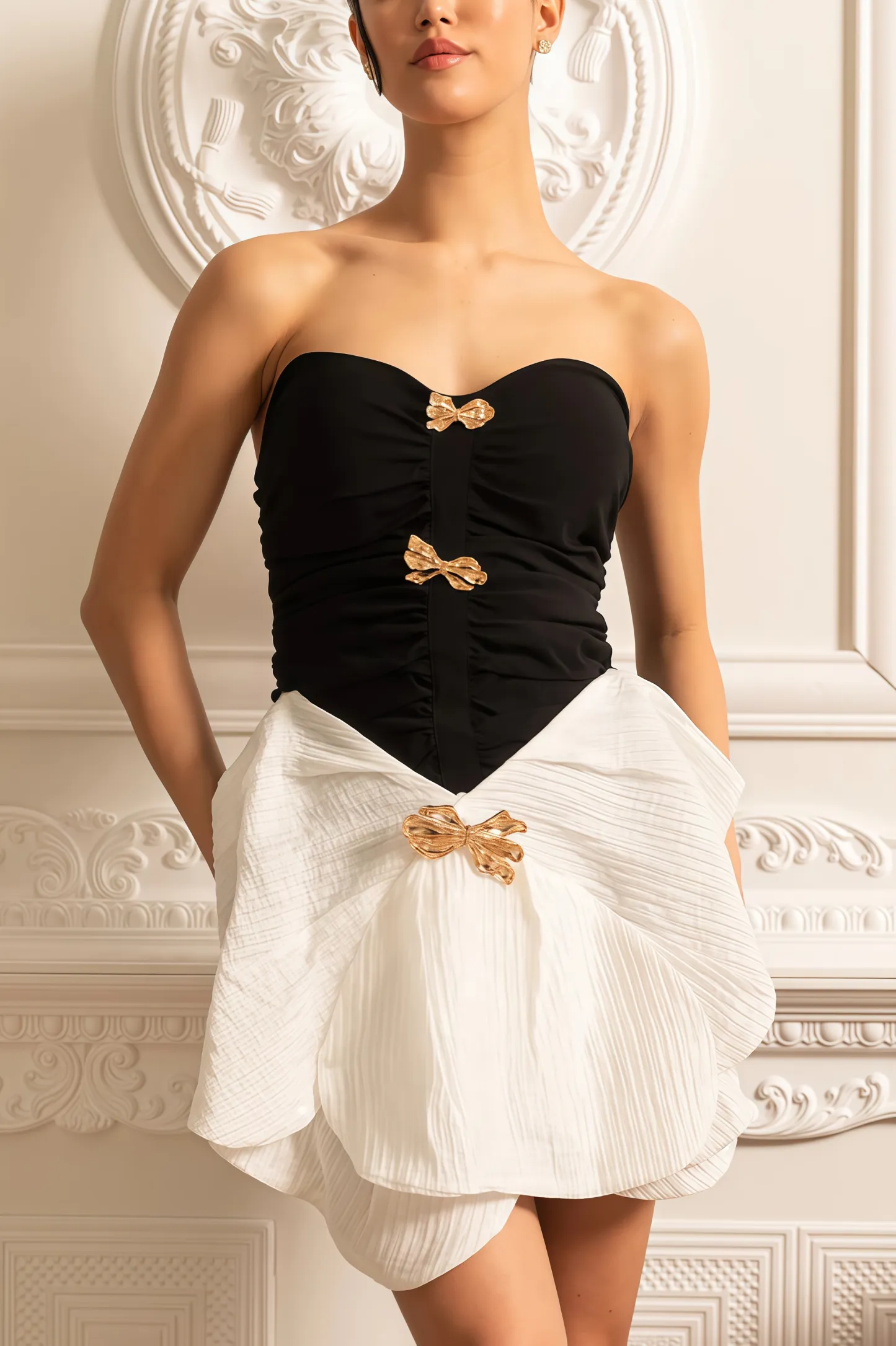 Daryla Sheath Irregular Mini Dress