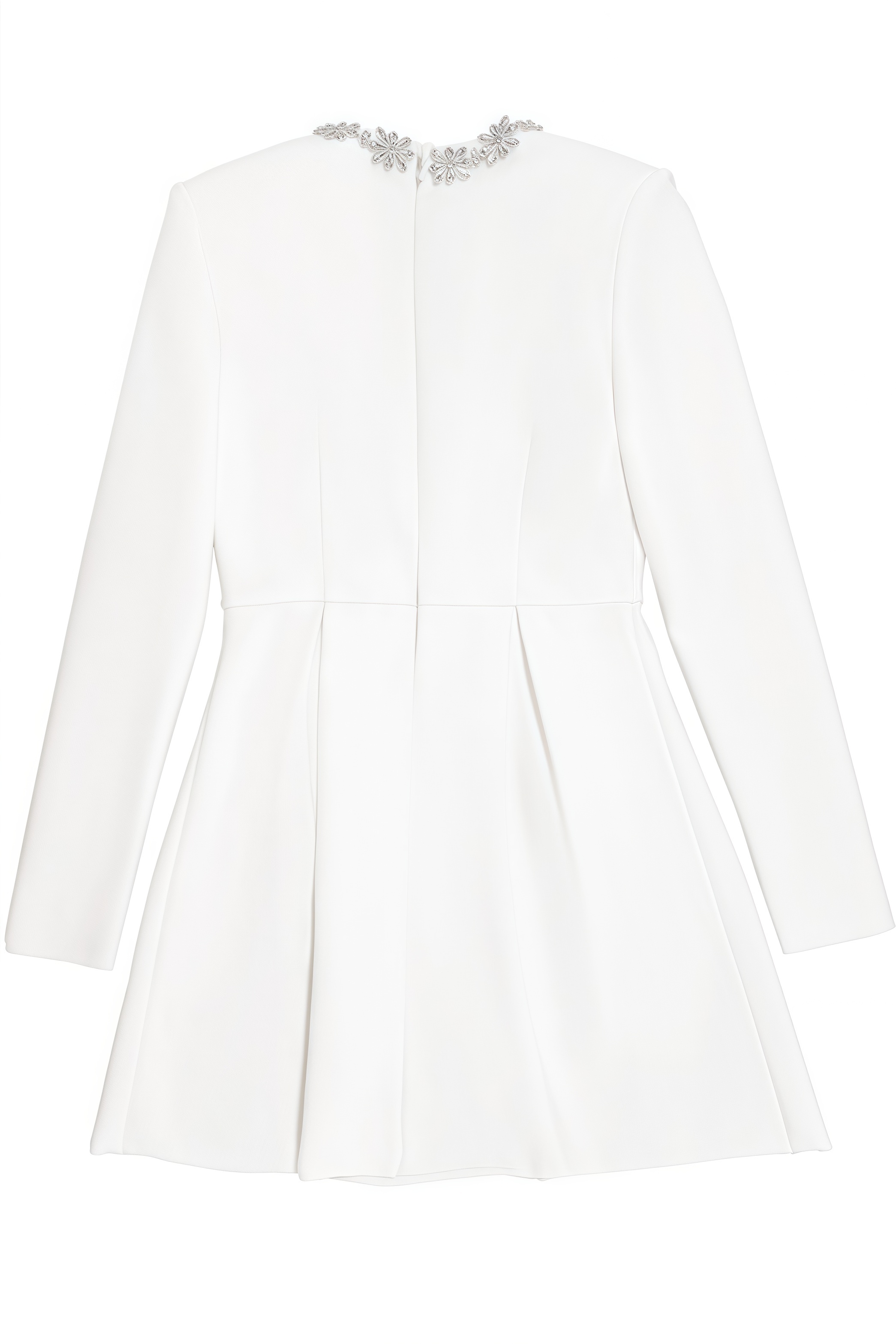 Helene Square Neck Long Sleeve Mini Dress