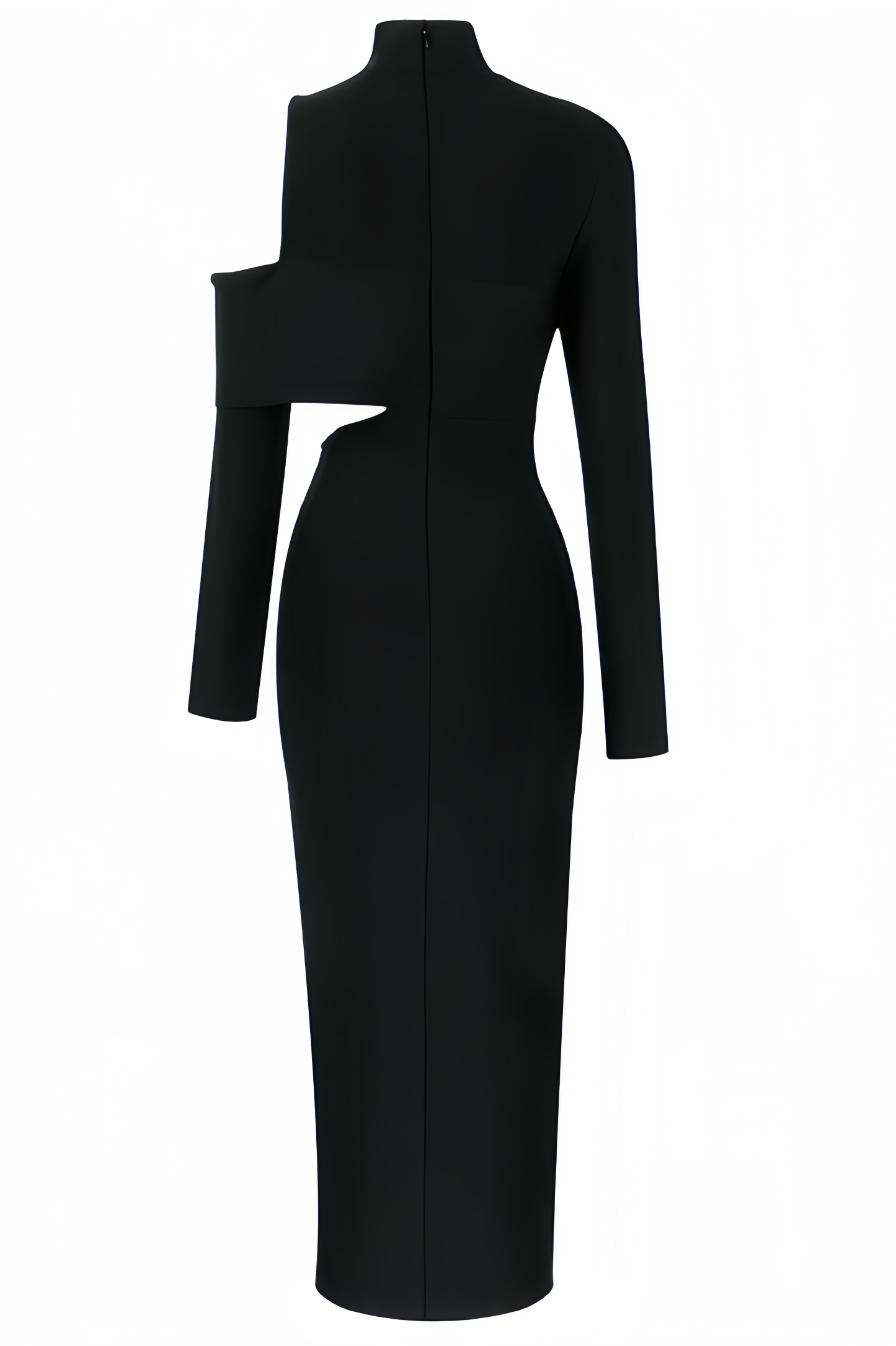 Filia High Neck Cutout Maxi Dress
