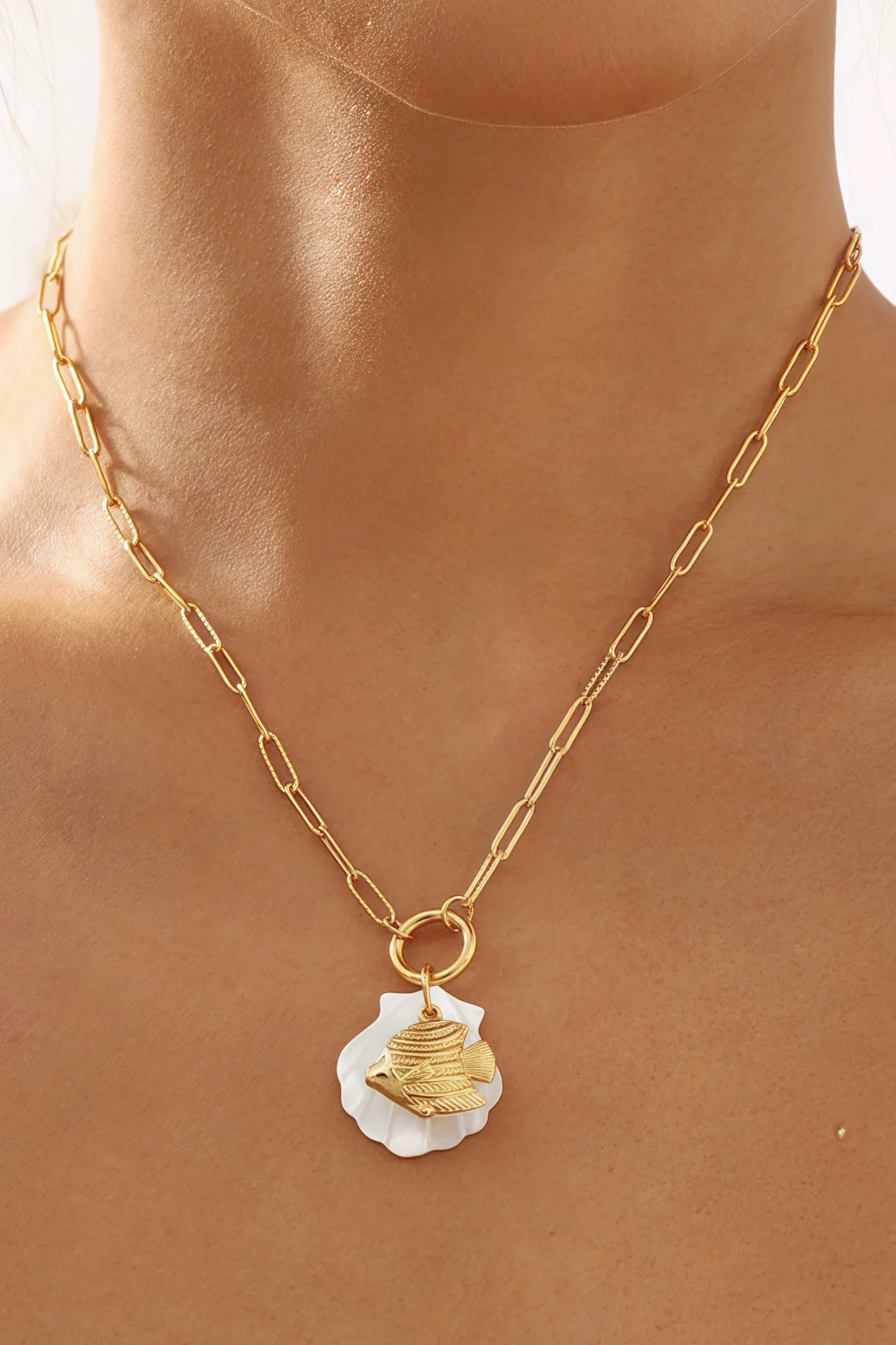 Hamish Fish Pendant Necklace