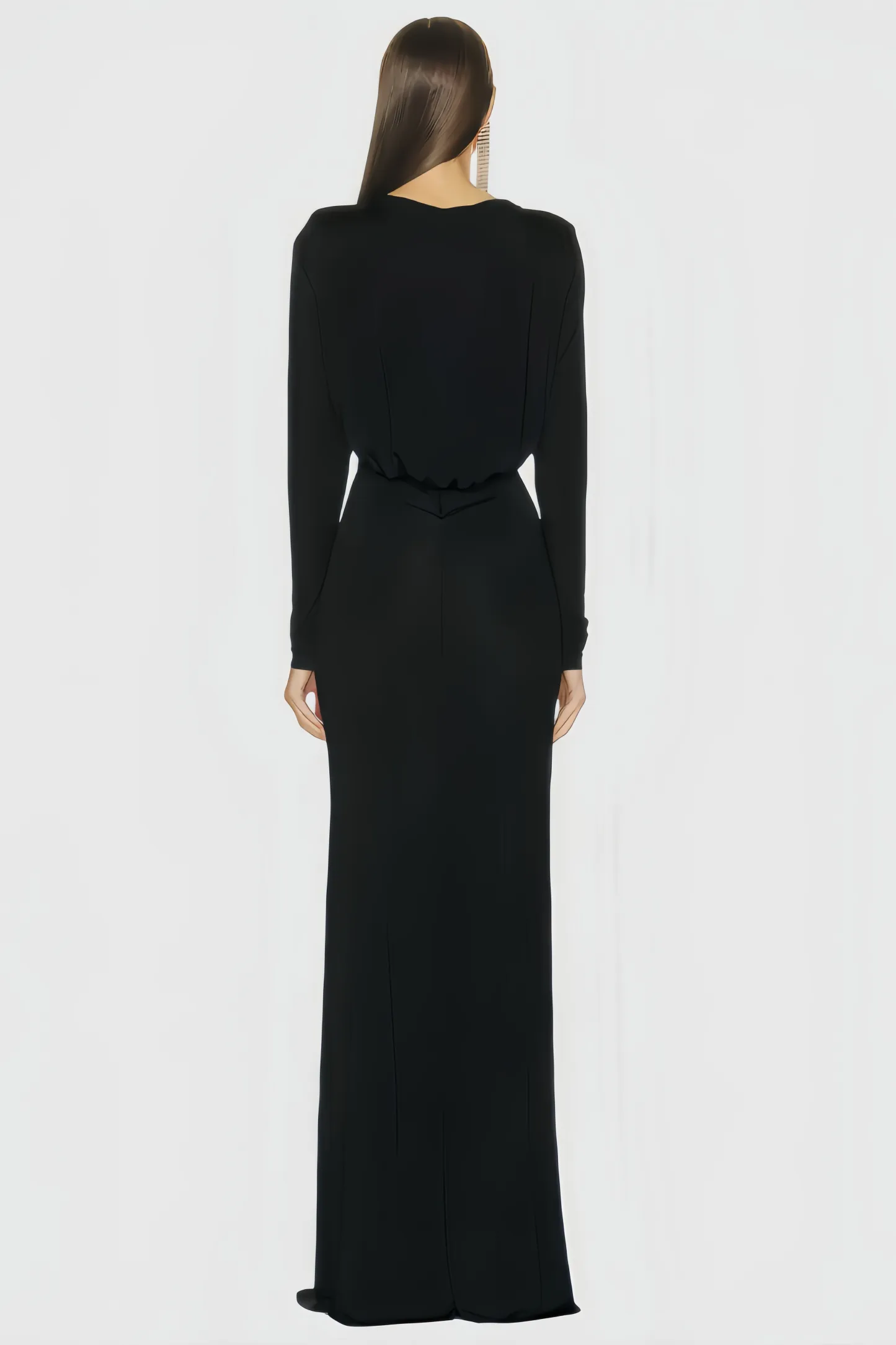 Sali Twisted Halter Maxi Dress