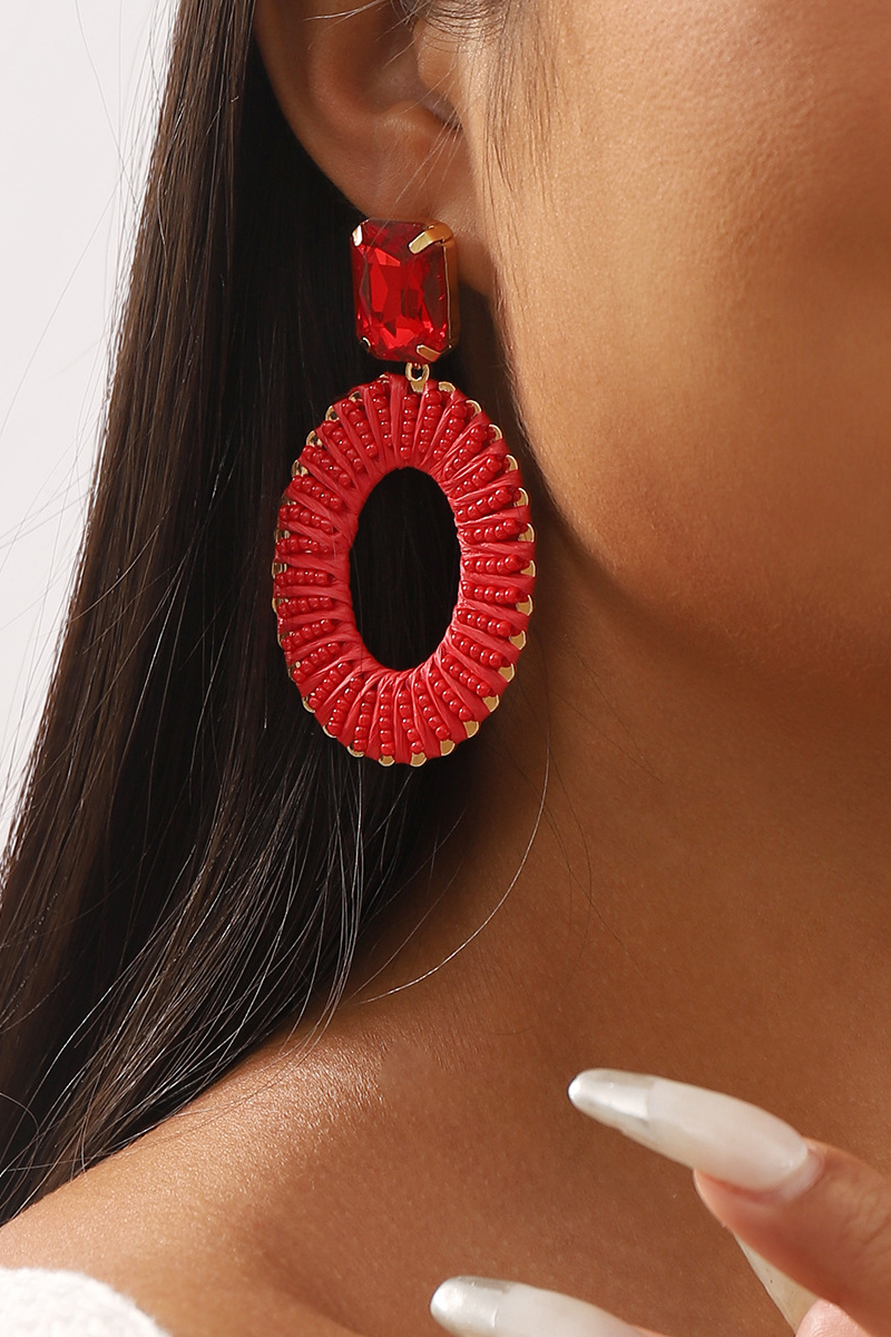 Yara Hand Strung Rice Bead Earrings