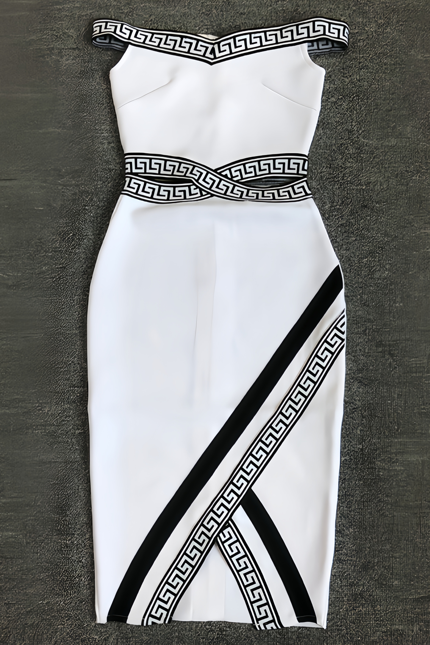 Ilira Jacquard Wrap Maxi Dress