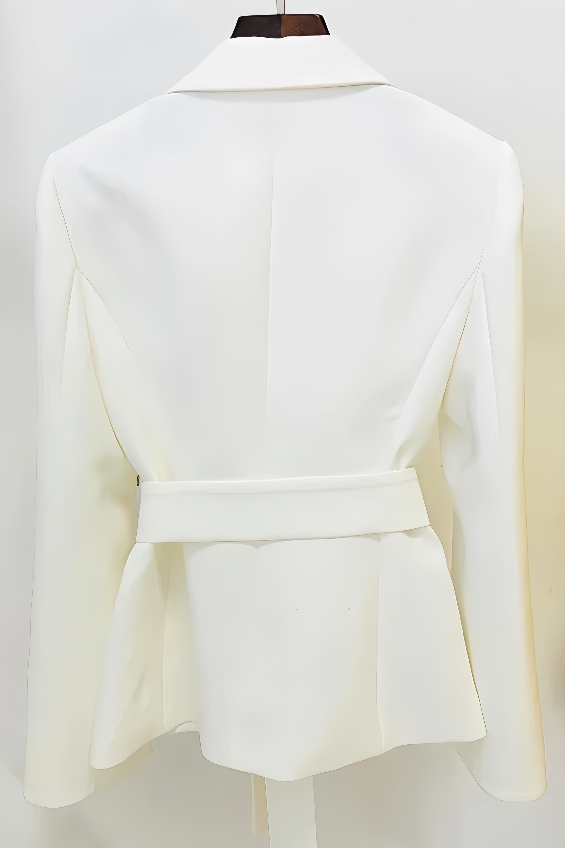 Lyvia Split Sleeve Lace-Up Blazer