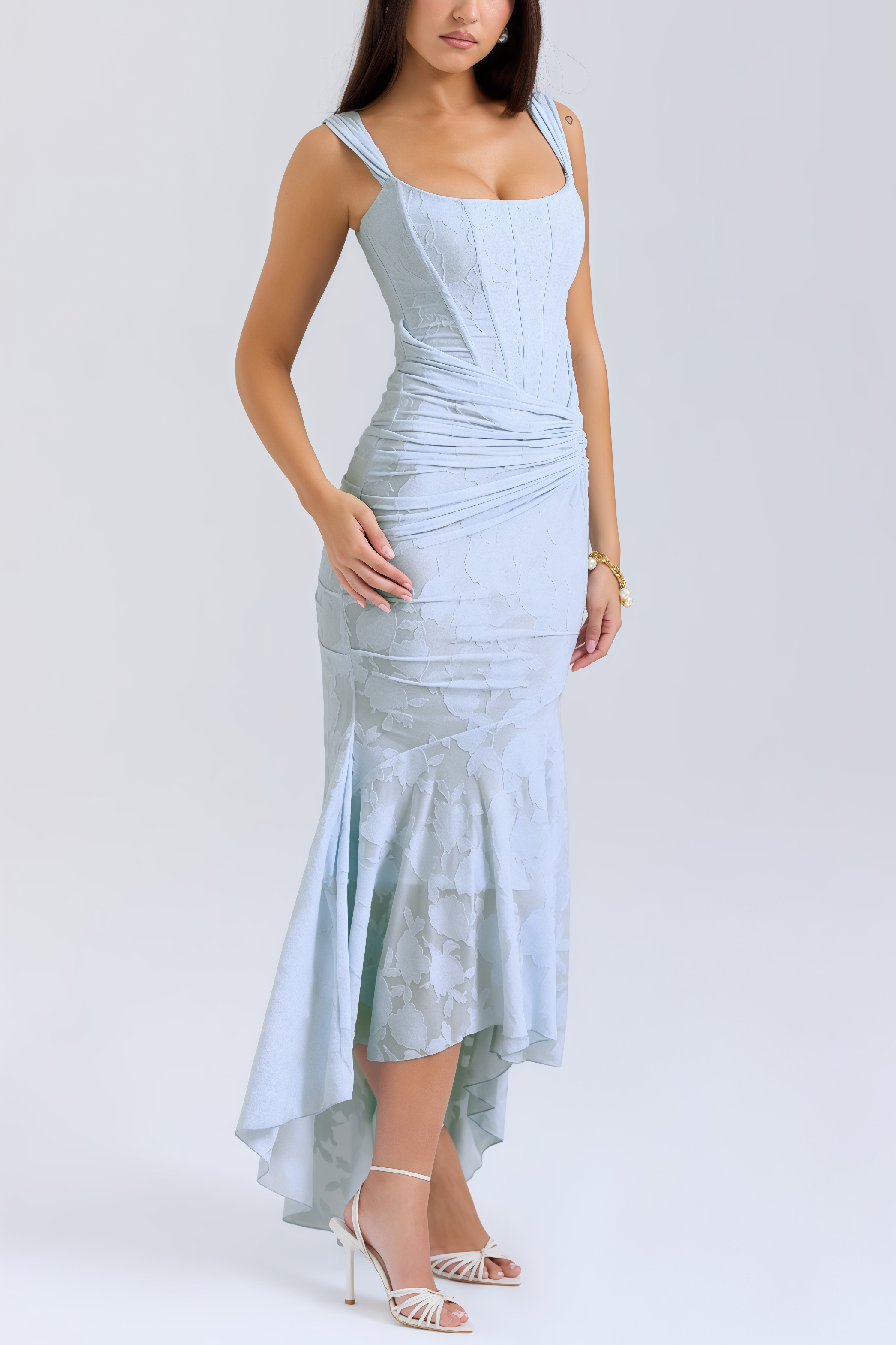 Larkilt Bluebell Floral Maxi Dress