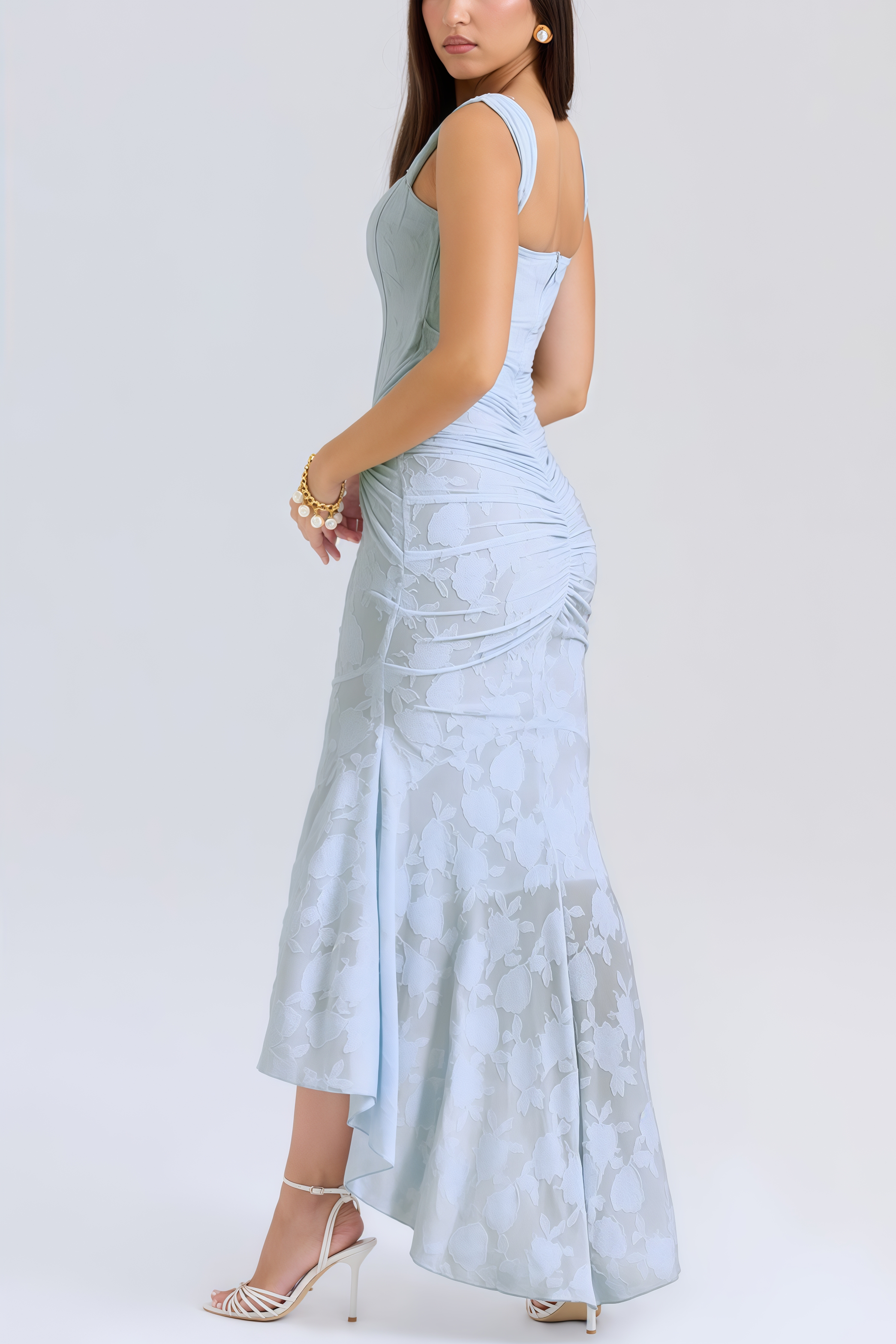 Larkilt Bluebell Floral Maxi Dress