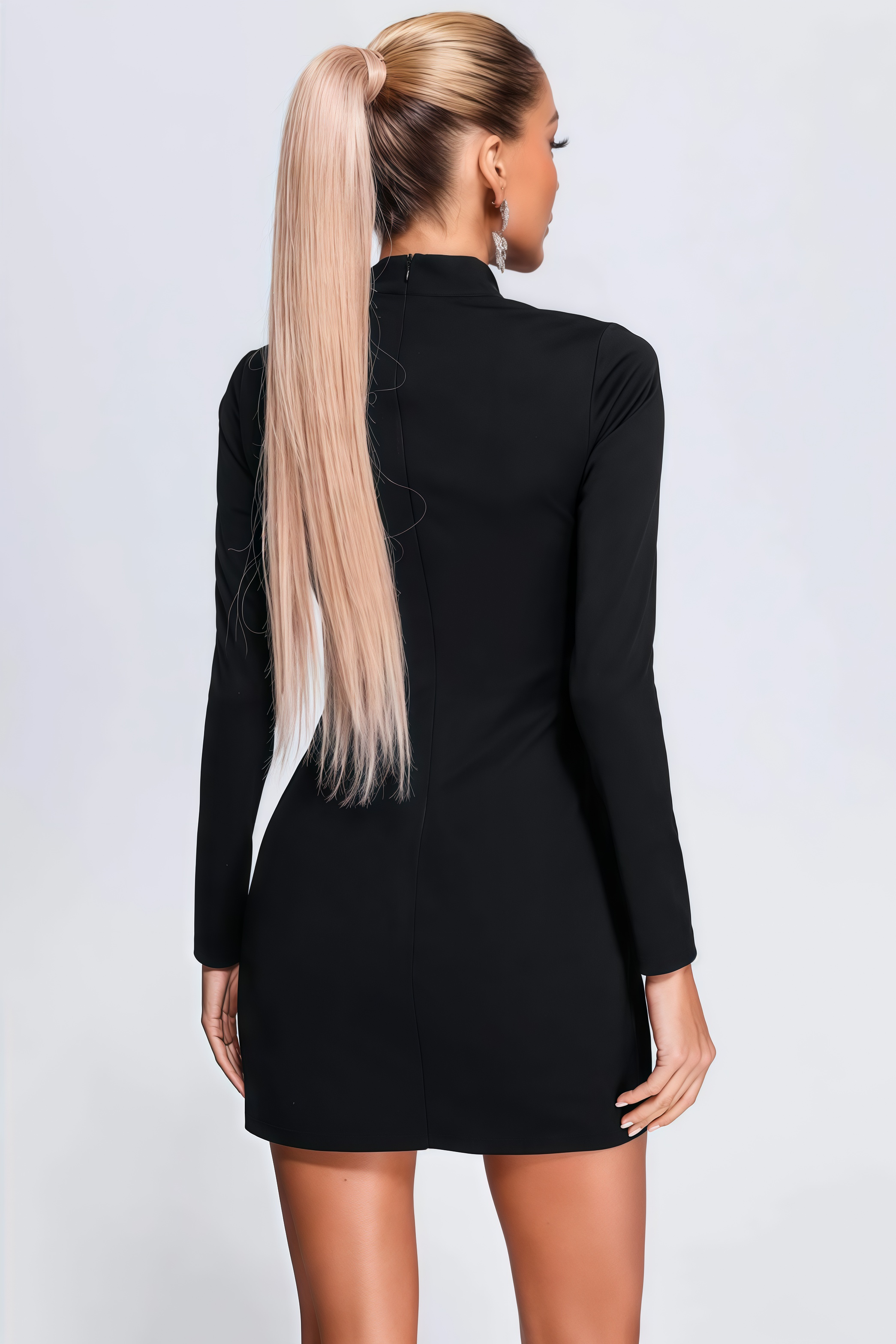 Adele Lace Cutout Mini Dress