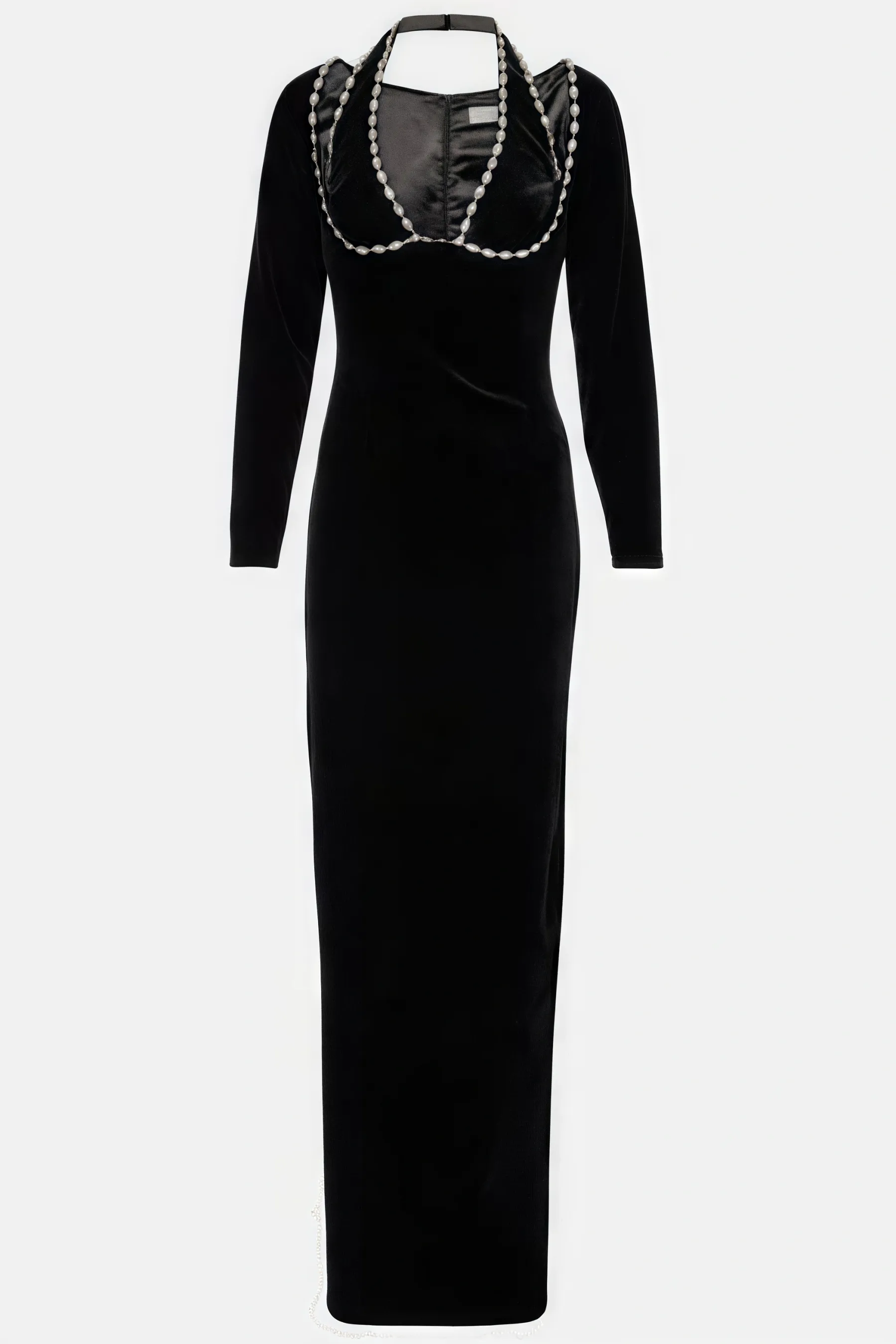 Revie V-Neck Bandage Maxi Dress