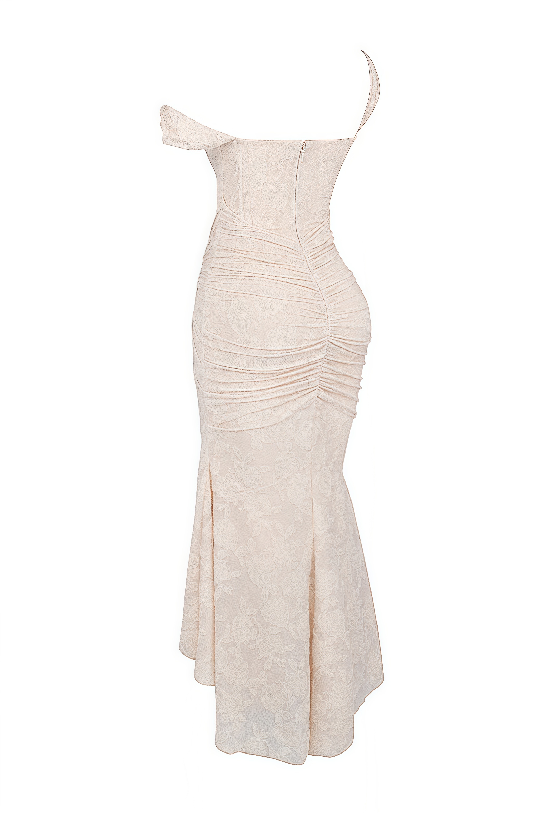 Taye Vintage Cream Floral Maxi Dress
