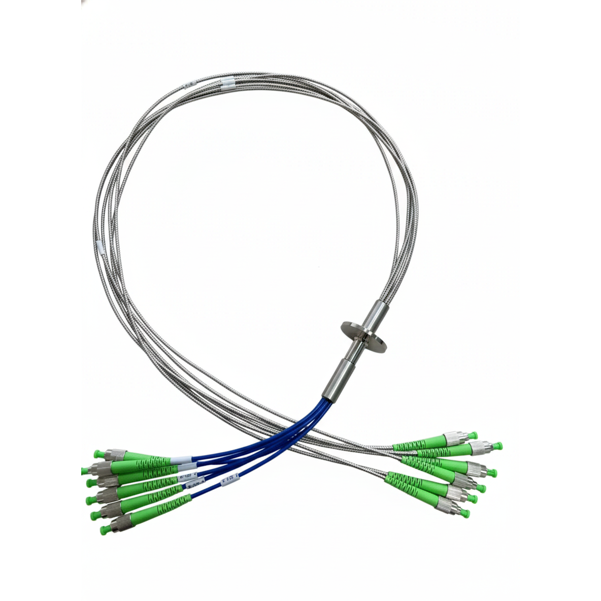 Customized 4-channels Ultra-High Vacuum (UHV) Vacuum Fiber Optic Feedthrough