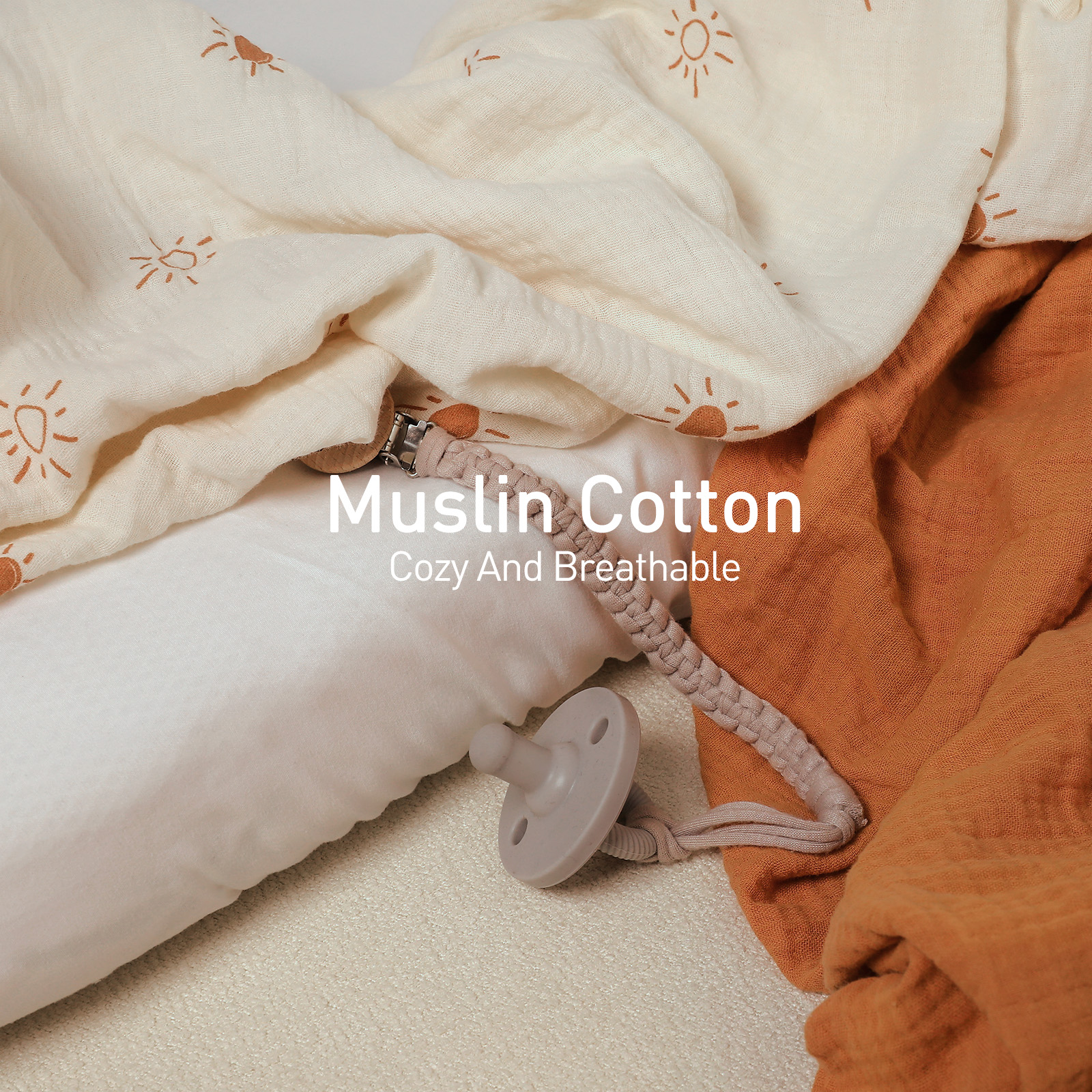 Rising  | Bassinet Sheets 3-Pack | 33''*17''