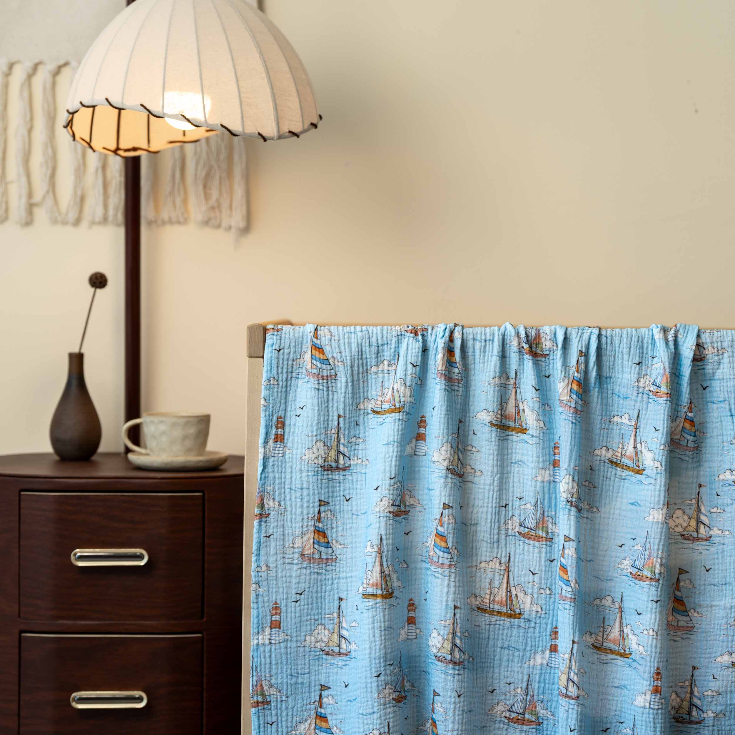 Muslin Swaddle Blankets 3-Pack | 38"x40" | Little Navigator’s Log