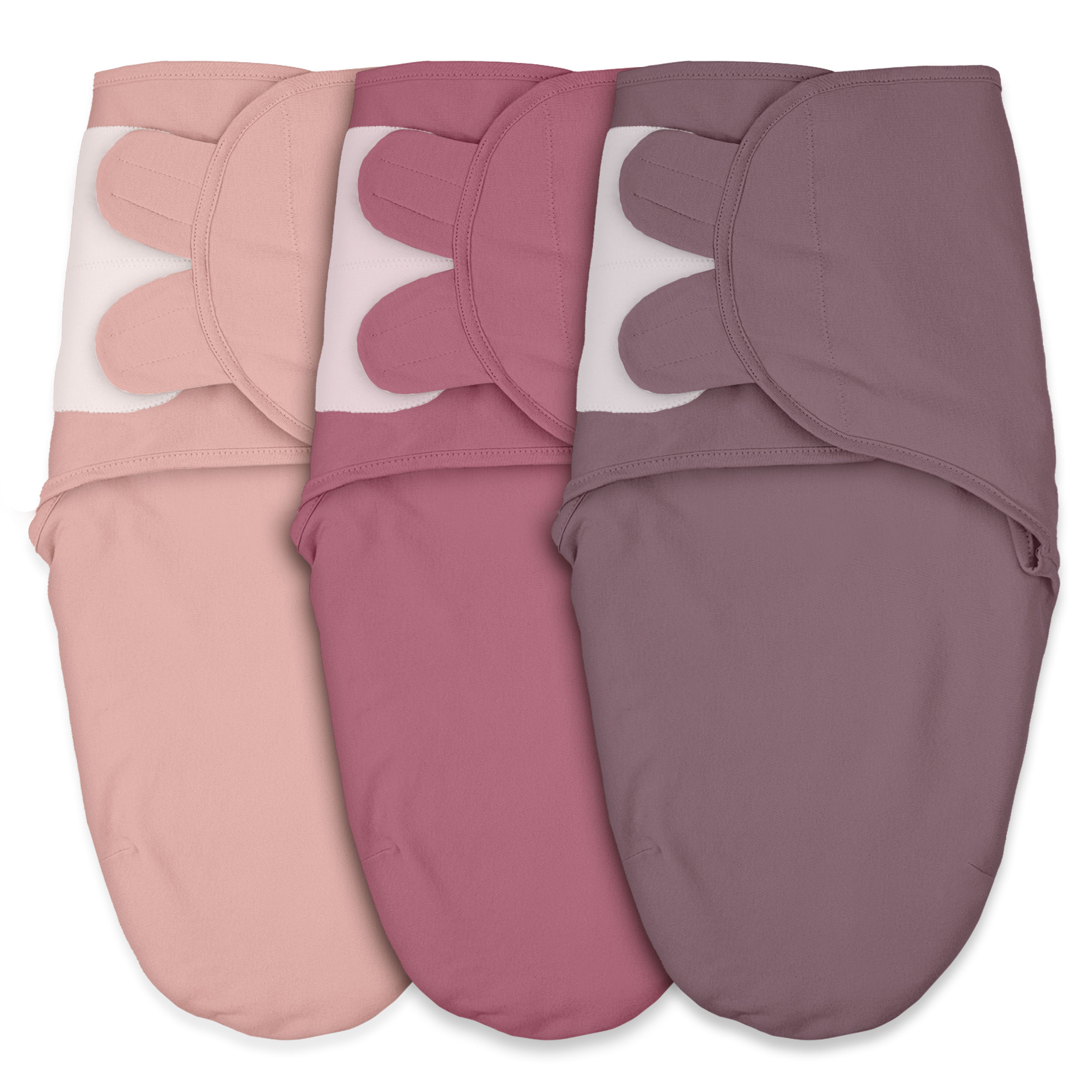 Soft Color Gradient | Baby Swaddle 3 Pack | 0-3 Months