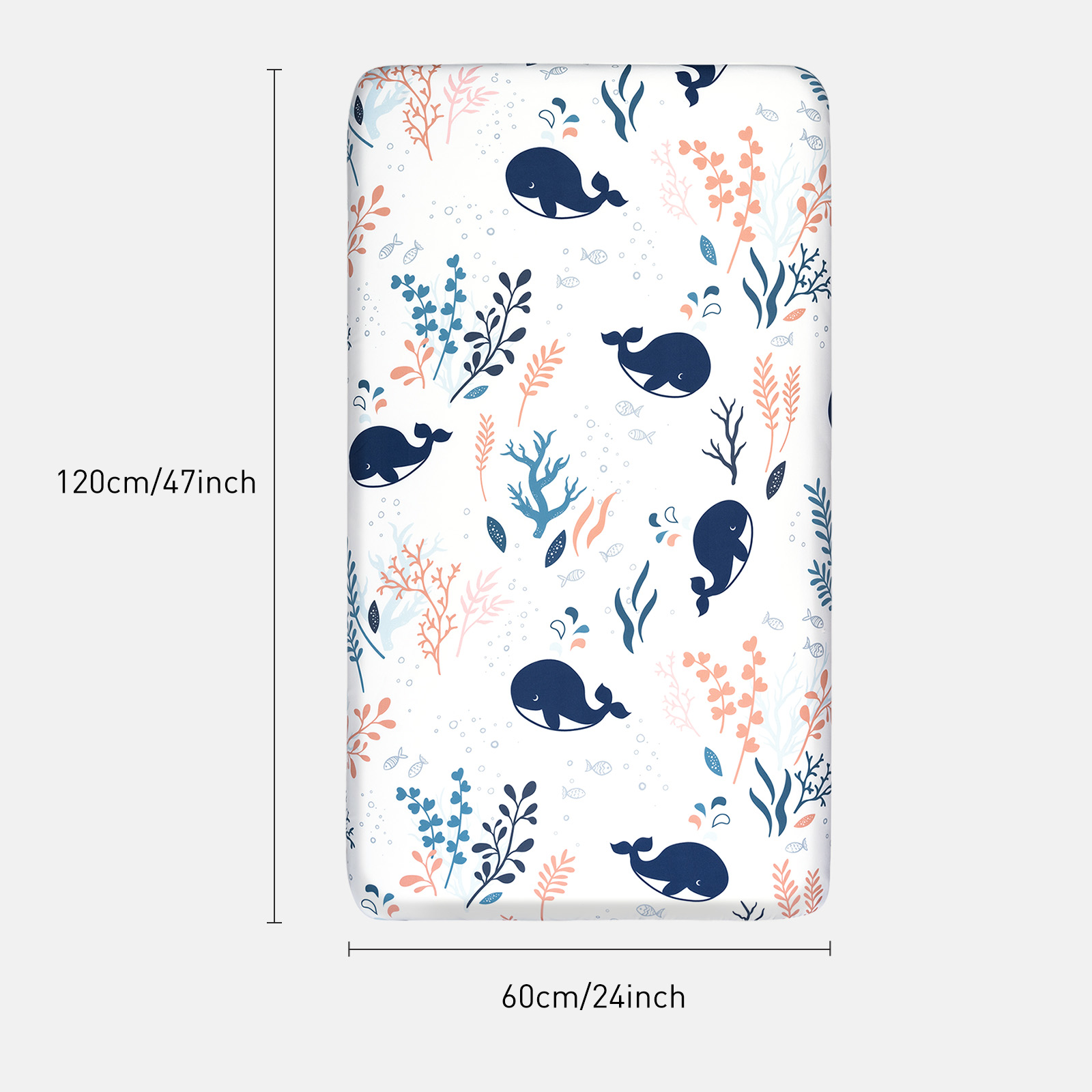 Fish & Sea | Fitted Sheets 2-Pack