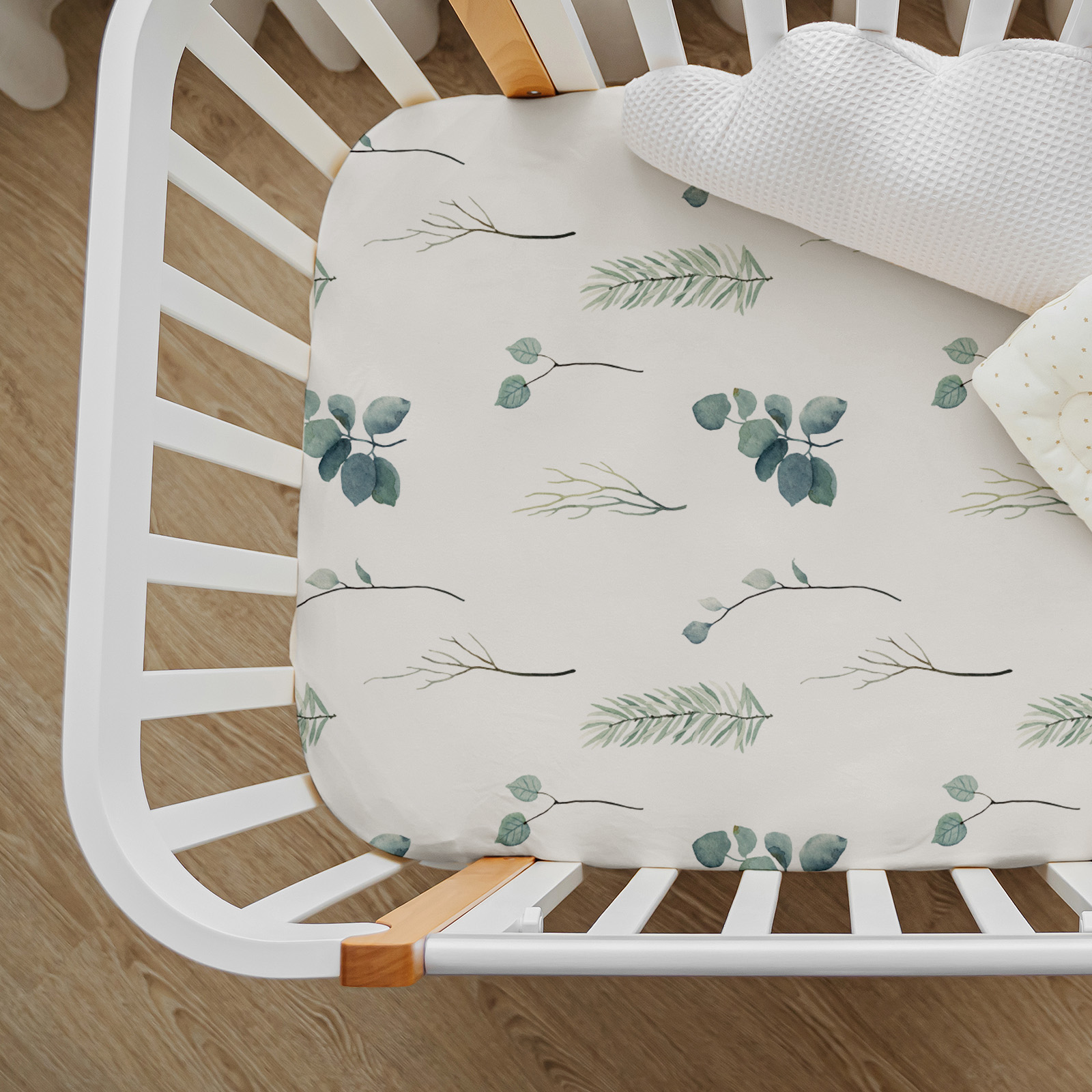 Eucalyptus | Bassinet Sheets 2-Pack | 16''*32''