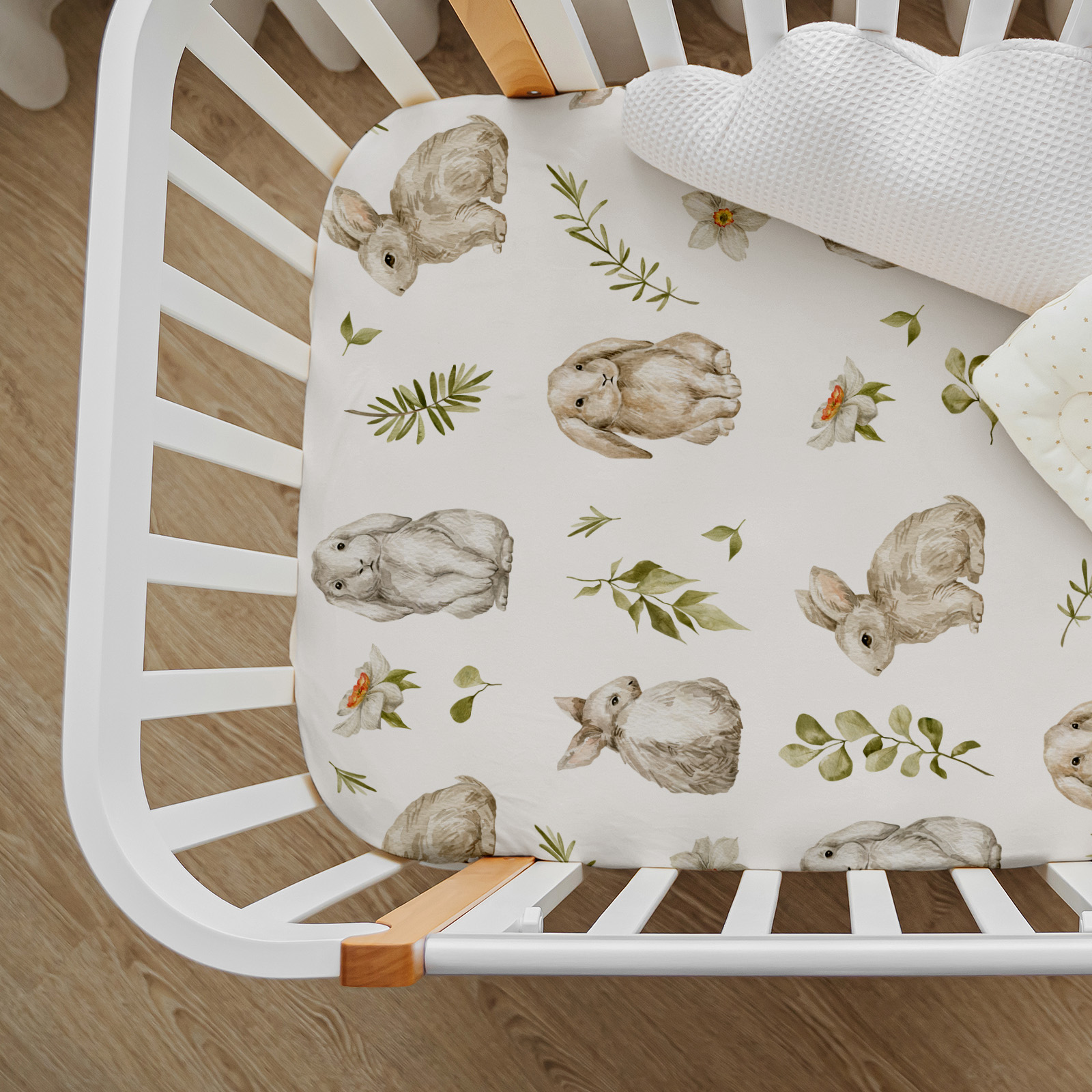 Rabbit | Bassinet Sheets 2-Pack | 16''*32''