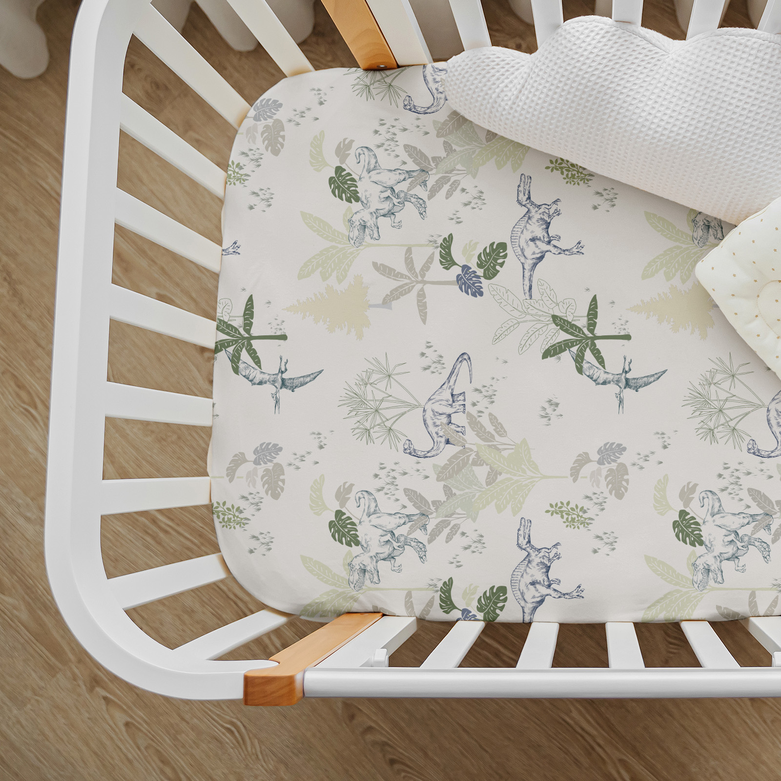 Dinosaur Fossil | Bassinet Sheets 2-Pack | 16''*32''