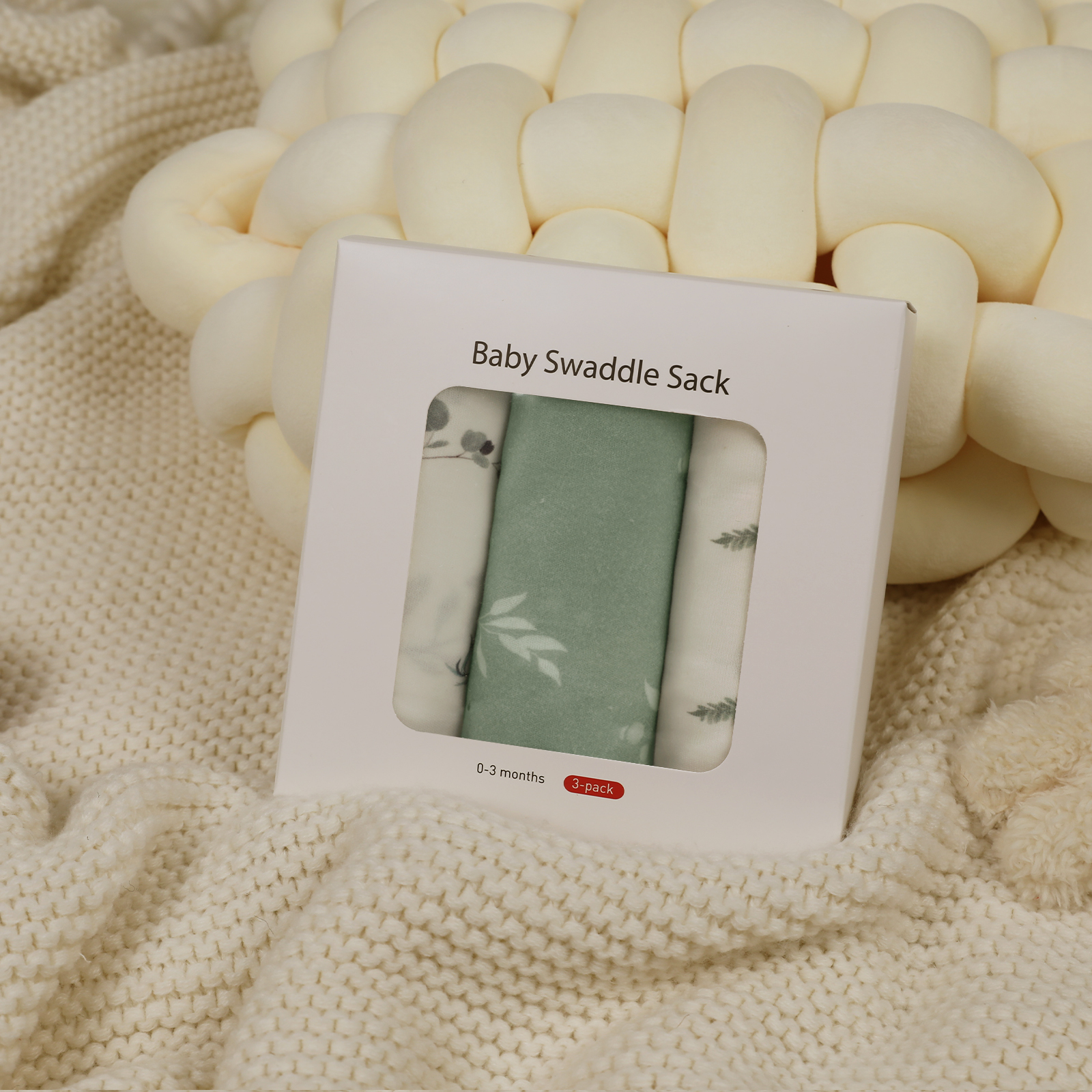 Twig | LyricHom baby Swaddle 0-3 Months 3 Pack