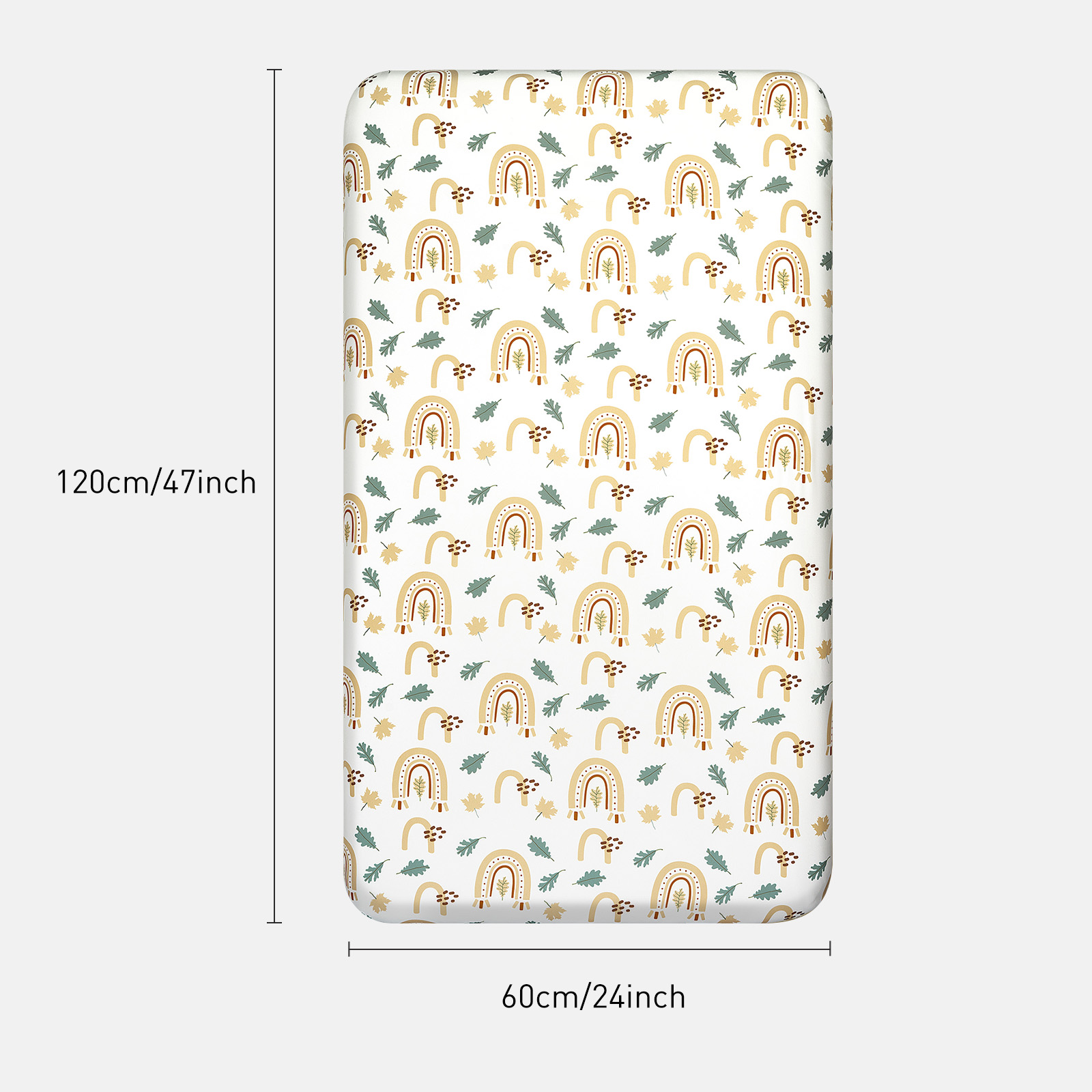 Cute Rainbow | Fitted Sheets 2-Pack