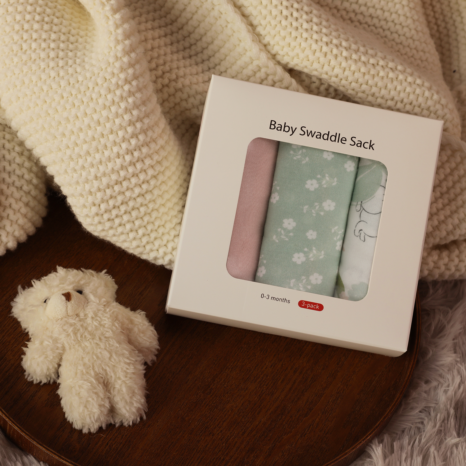 Find Spring | LyricHom baby Swaddle 0-3 Months 3 Pack