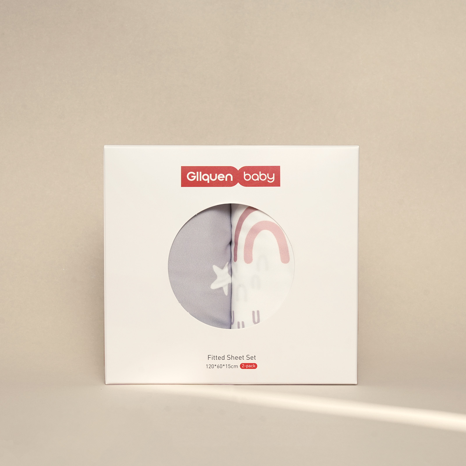 Rainbows | Fitted Sheets 2-Pack