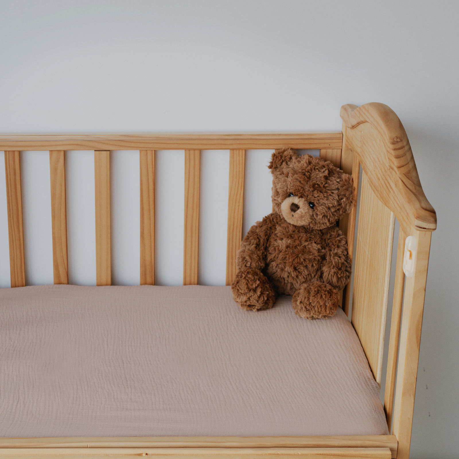 Rose | Muslin Bassinet Sheets 2-Pack | 38''*26'' 100% Muslin Cotton