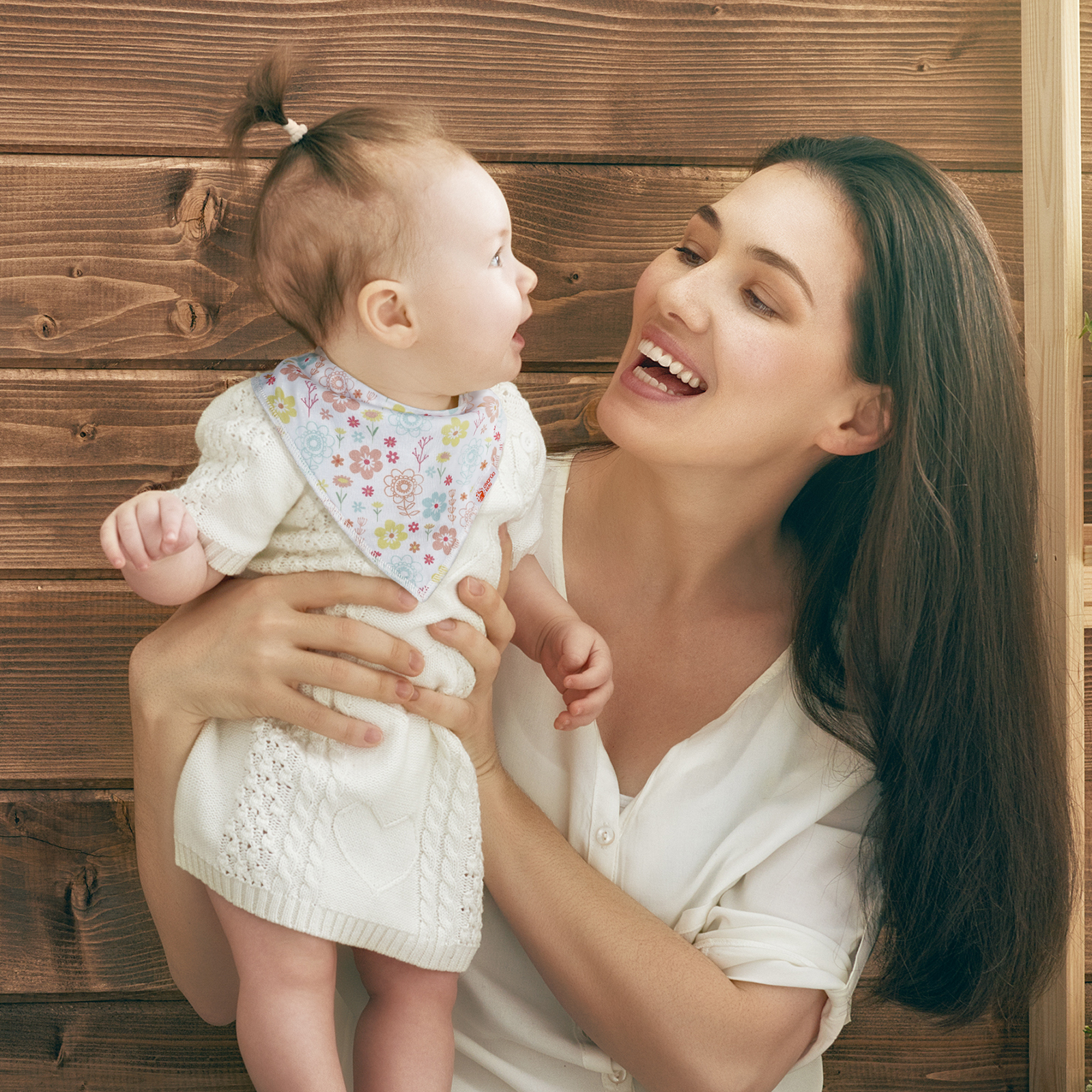 Super Absorbent Bandana Bibs 8 Pack - Printing